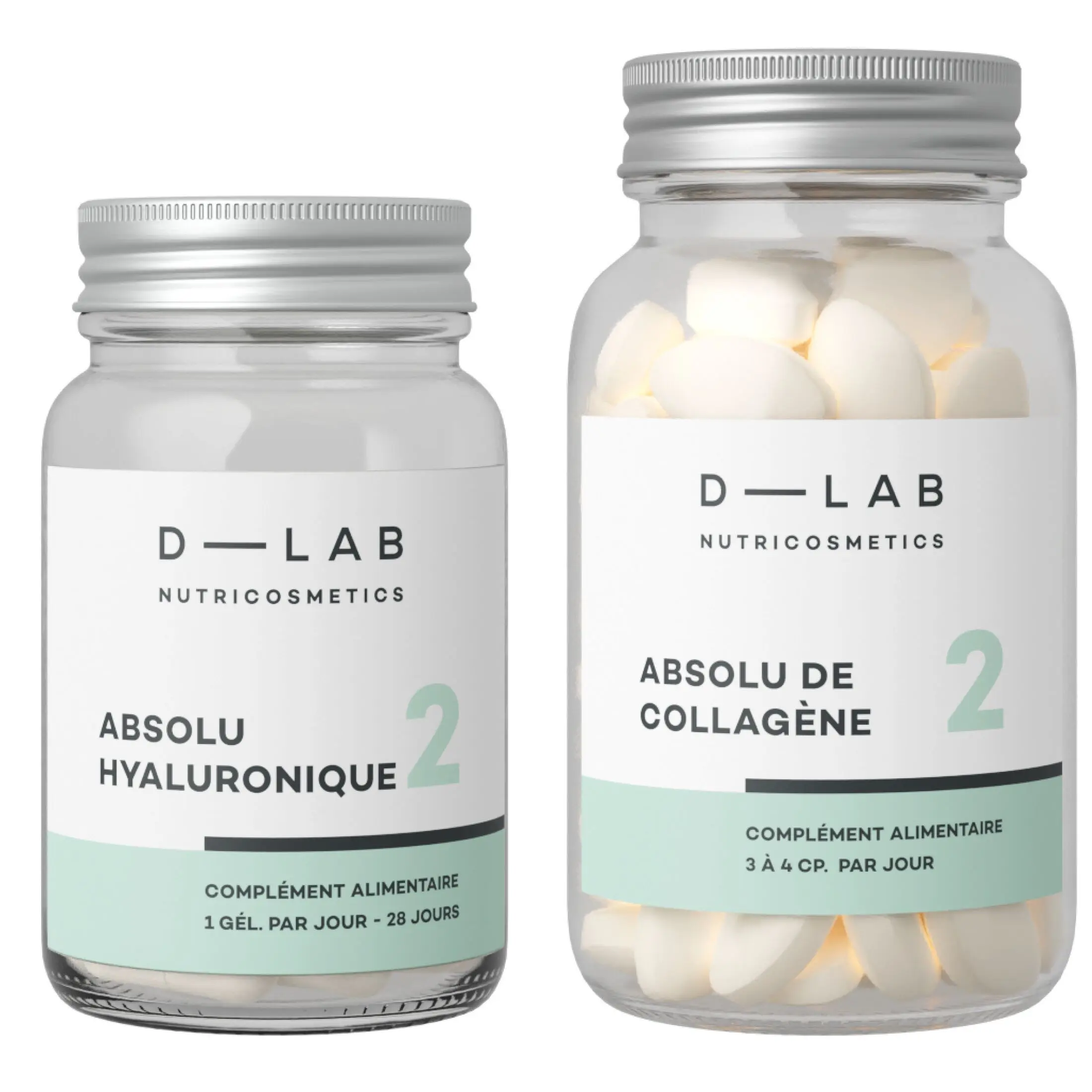 ABSOLUTE NUTRITION DUO 1 MONTH - Collagen & Hyaluronic Acid - Food Supplements