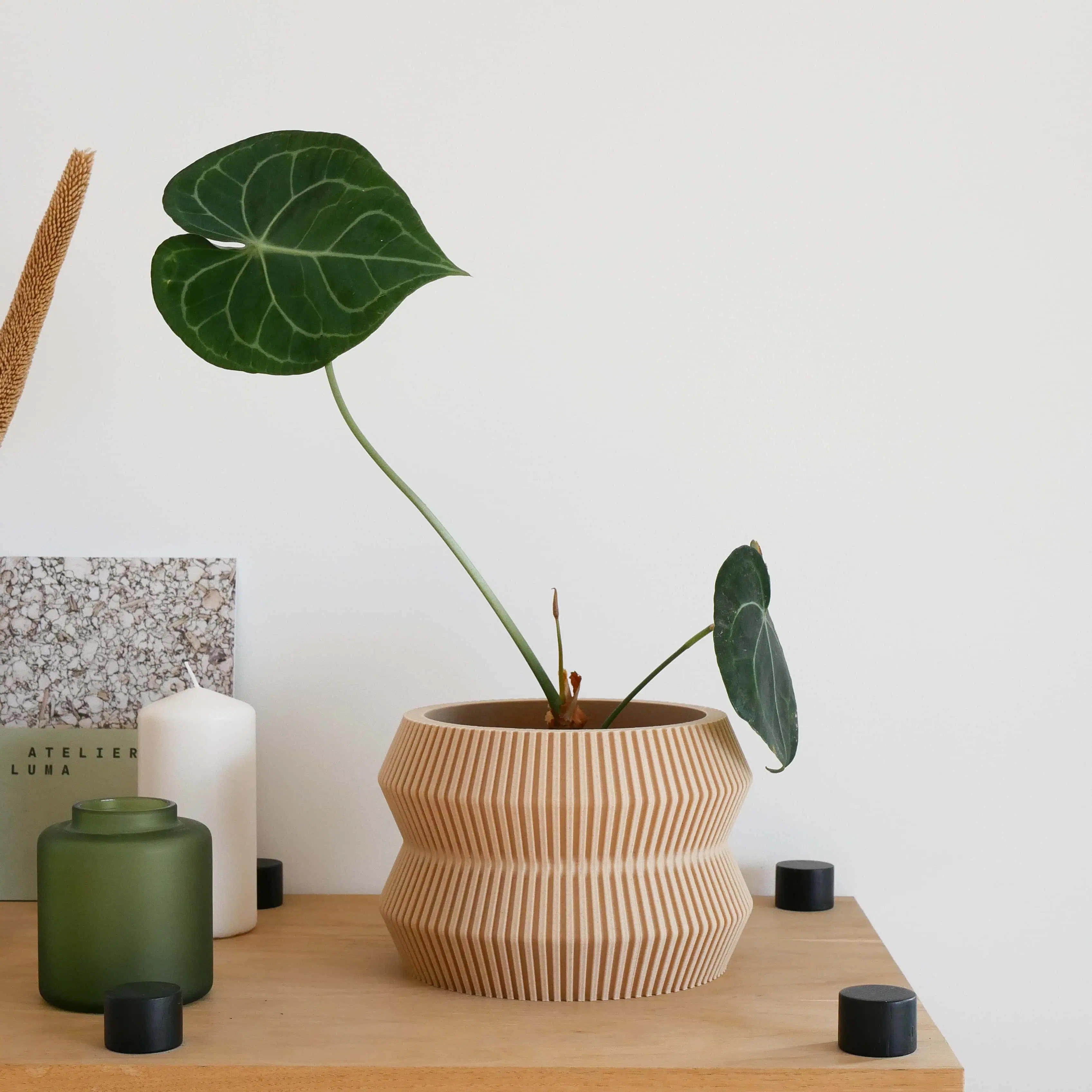 Jardinière d'intérieur en bois ITO