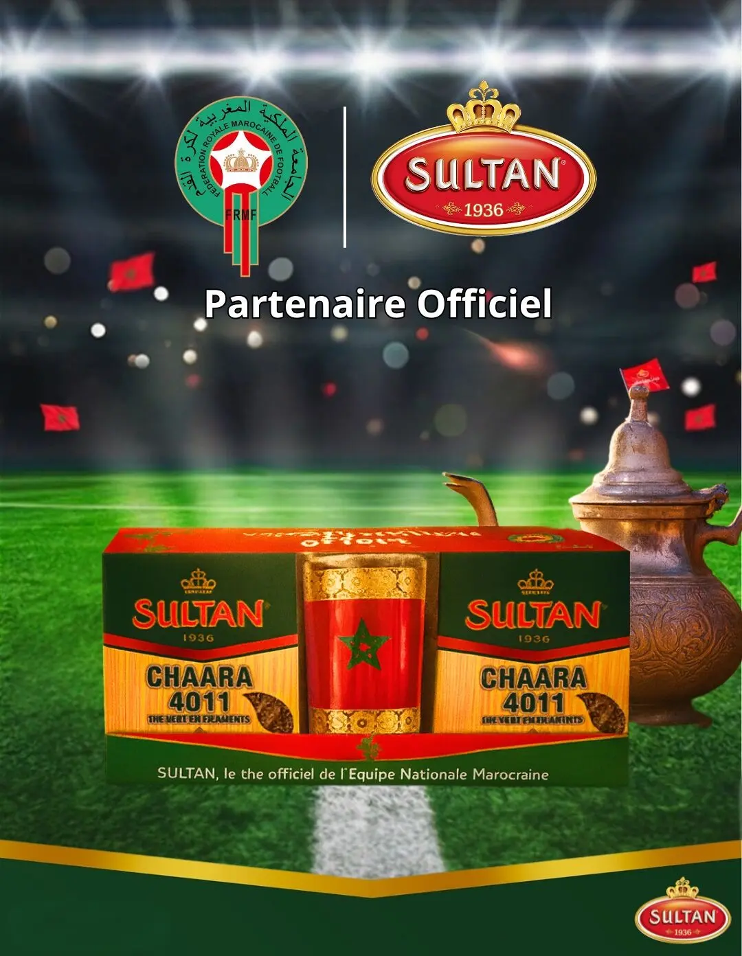 Packt das Sultan-Team Marokko