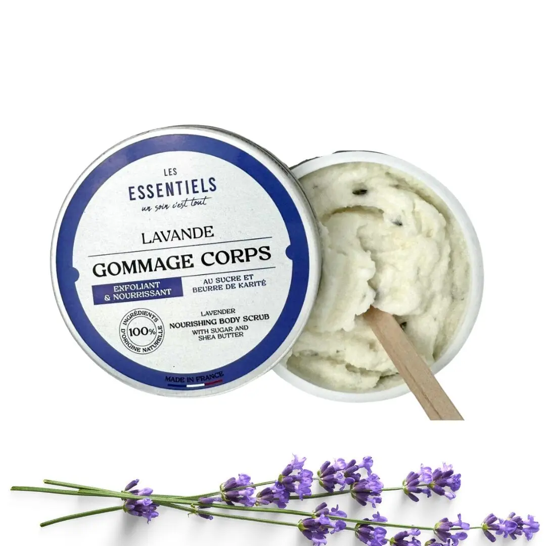 Exfoliante corporal de lavanda - 200 ml - COSMOS Natural