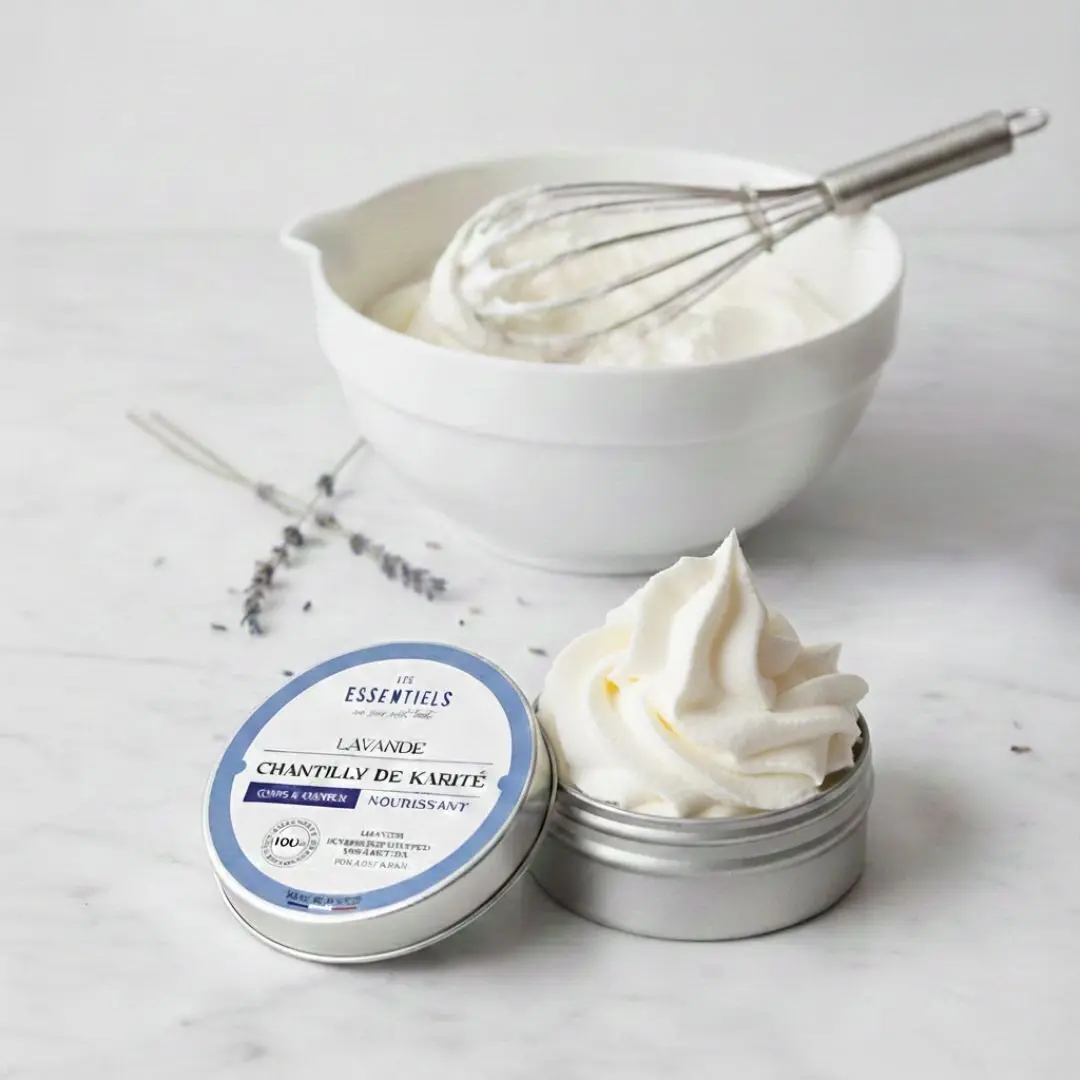 Crema corporal batida con manteca de karité y flor de lavanda - 180 ml - COSMOS Organic