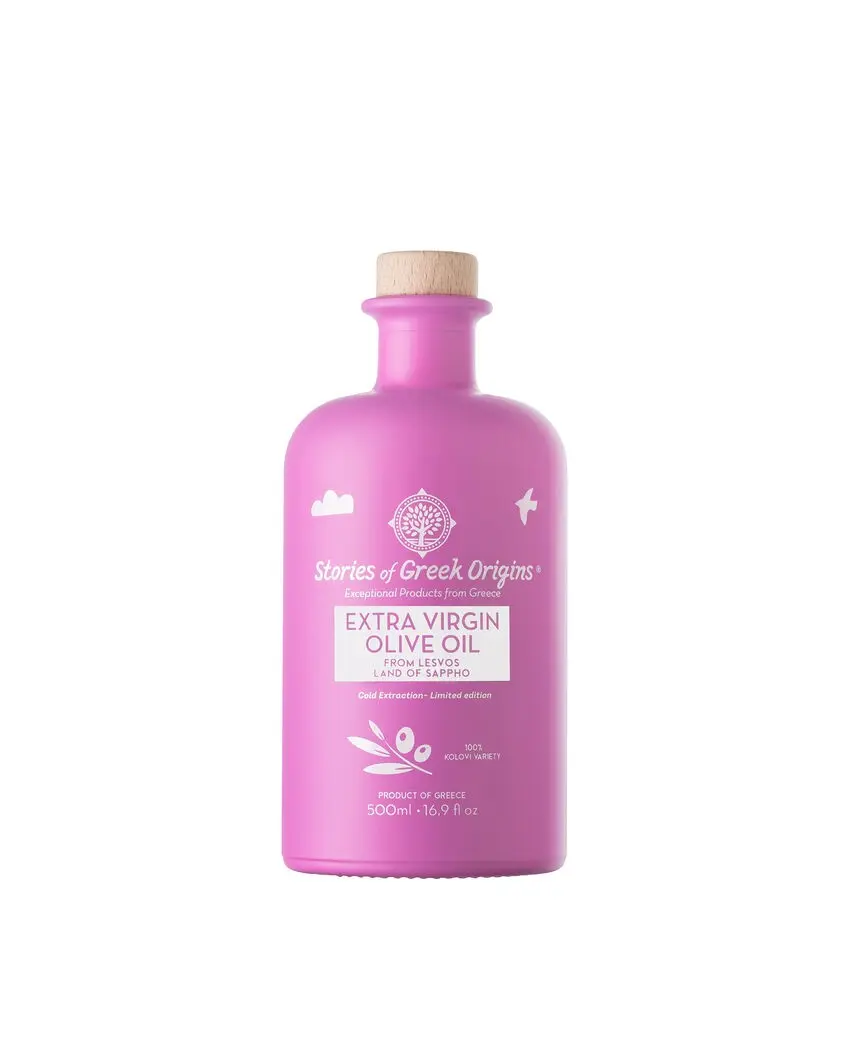 Huile d'olive extra vierge Kolovi 100 % – Édition limitée – Histoires d'origine grecque