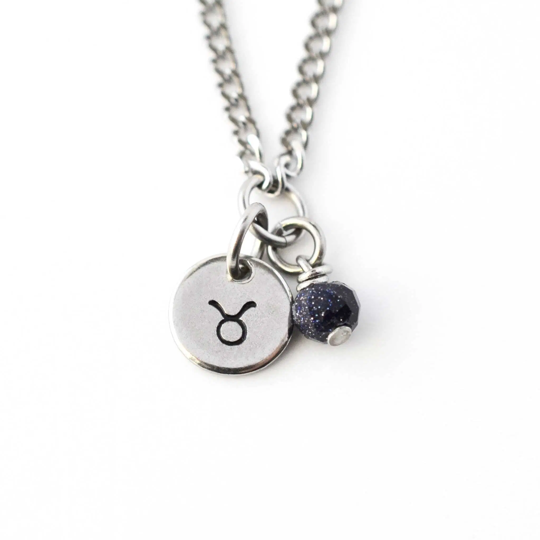 Taurus Zodiac Necklace, Hypoallergenic Astrology Jewellery for Sensitive Skin