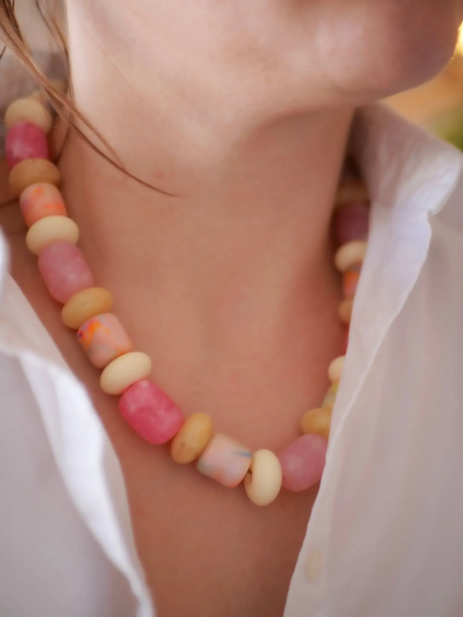 Azeria - Basil Necklace - Gift Idea - Made in France