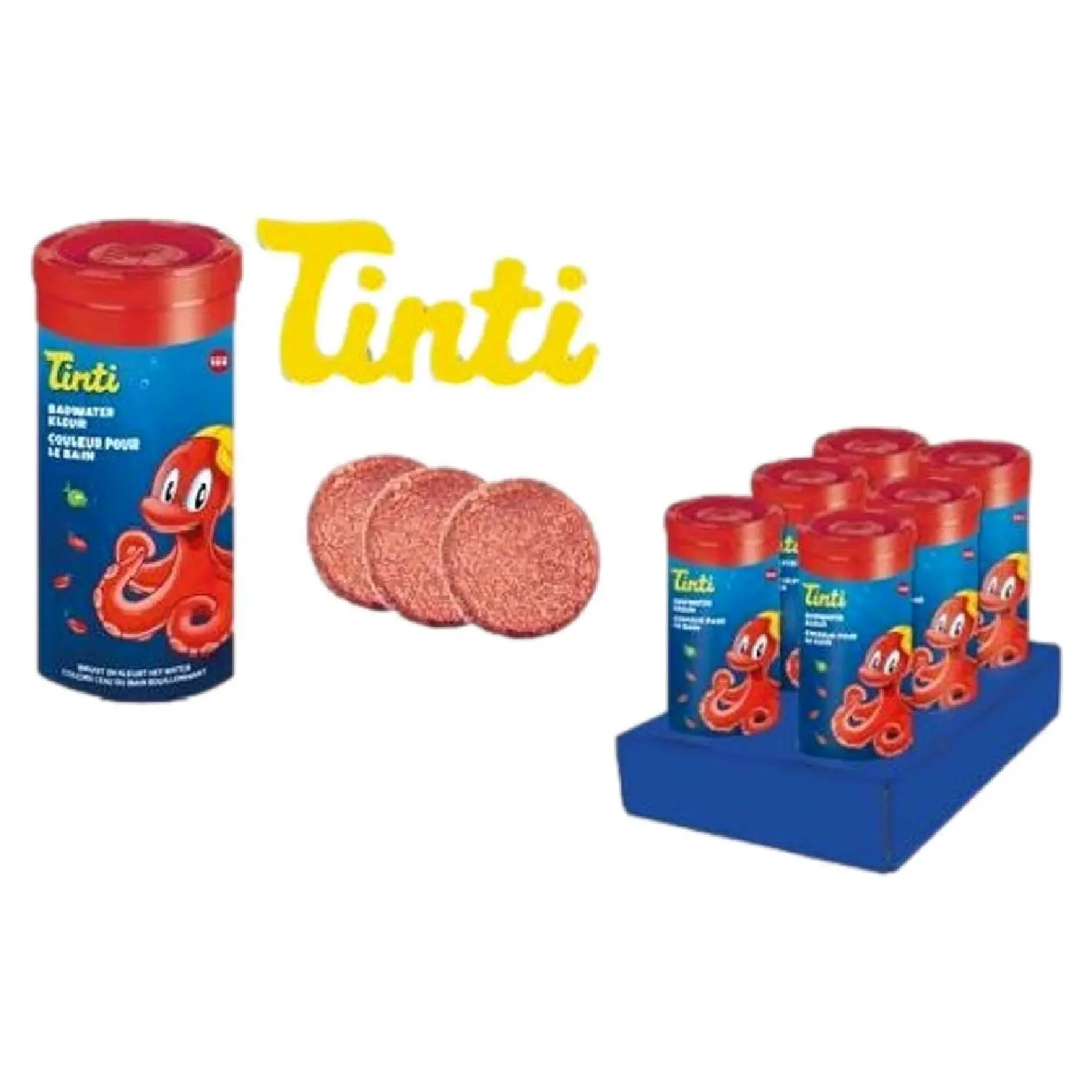 Red bath color TINTI