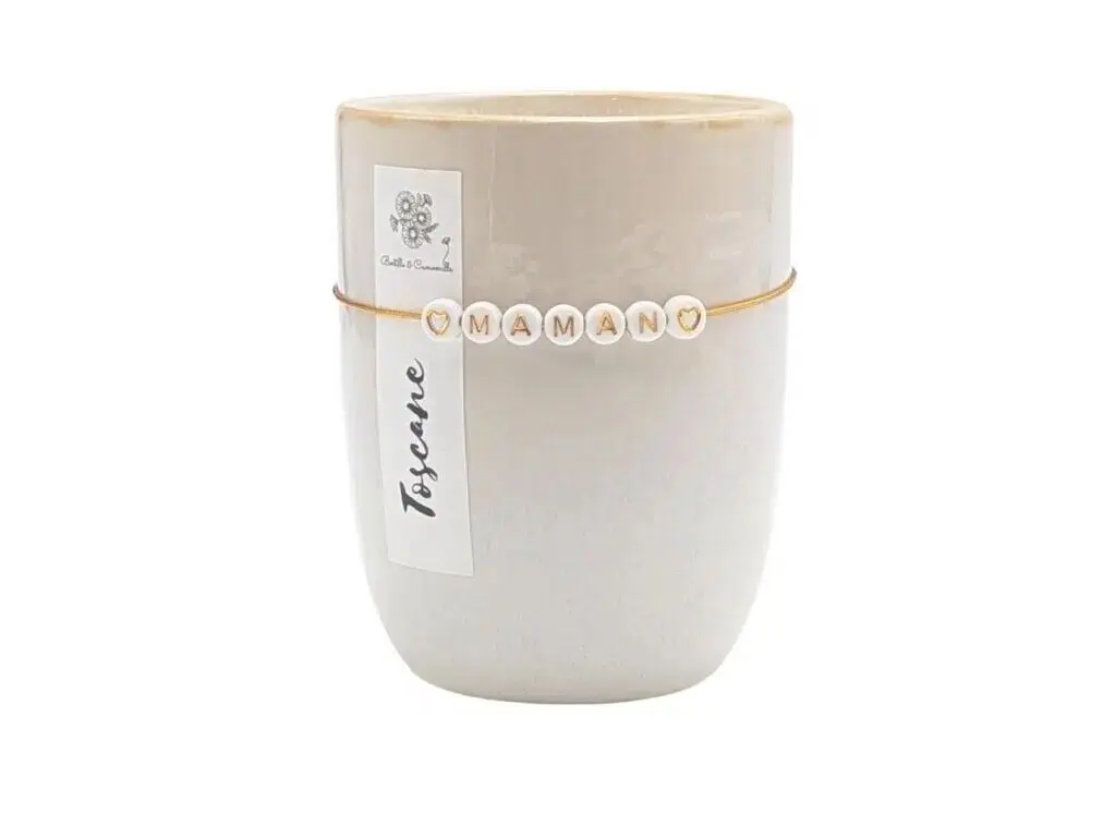 Tuscany Message Candle