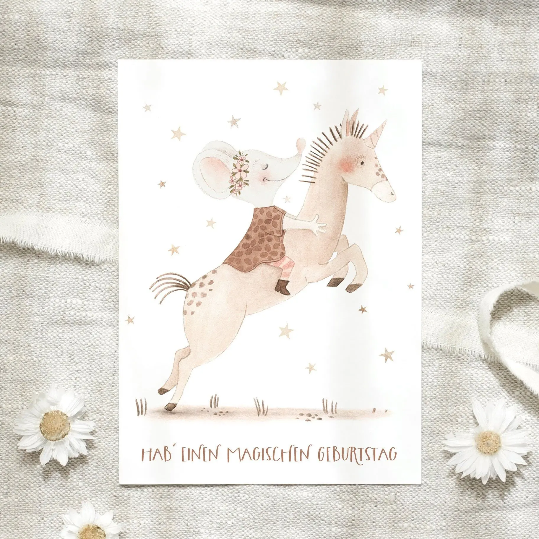 Postcard · Unicorn Birthday