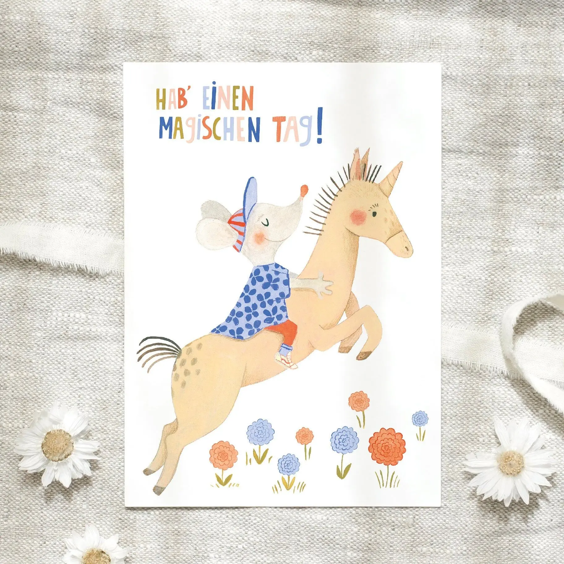 Postcard · Magical Unicorn