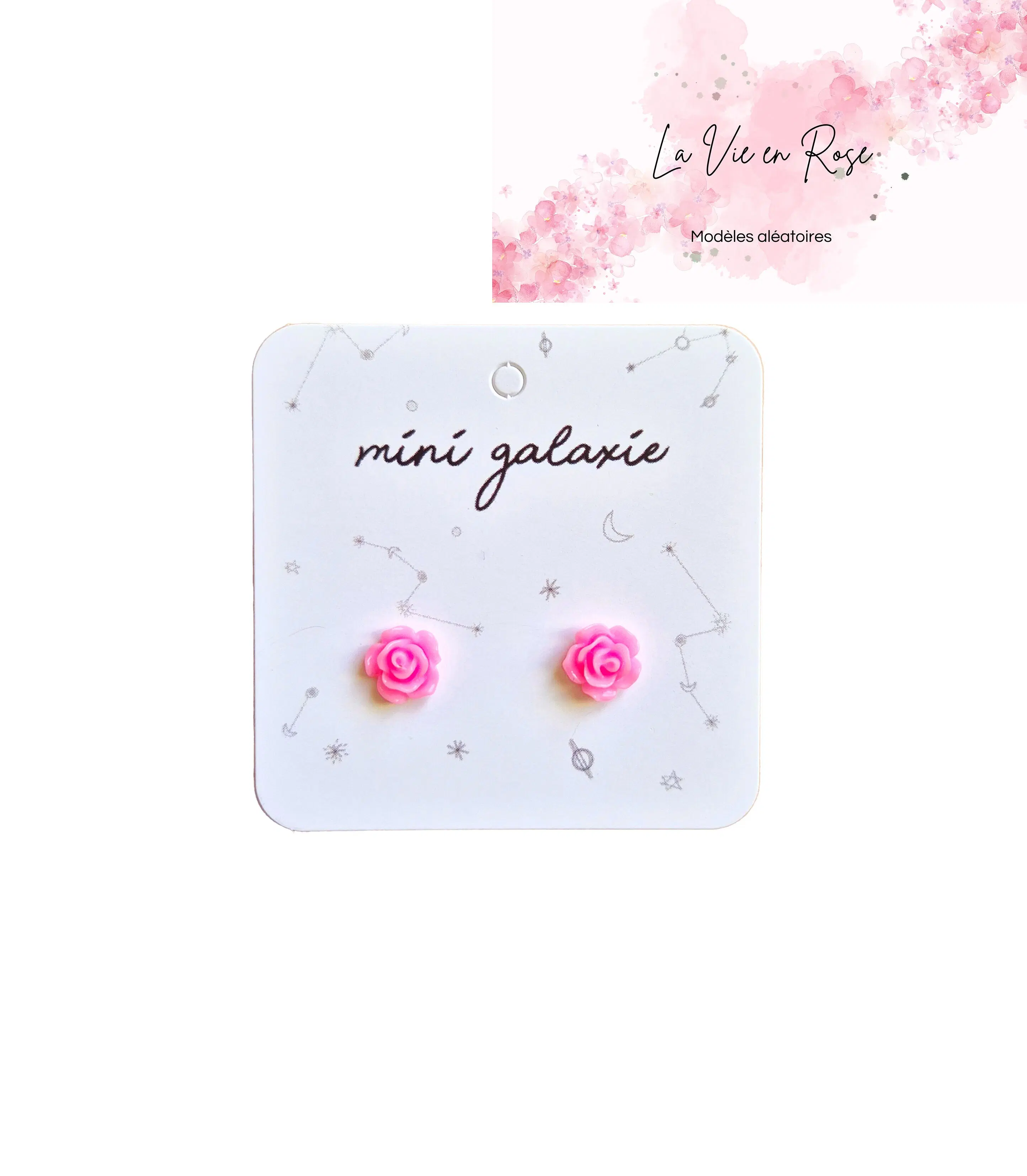 Kinderohrstecker mit originellen Motiven – La vie en rose 🌺 Verschiedene Designs