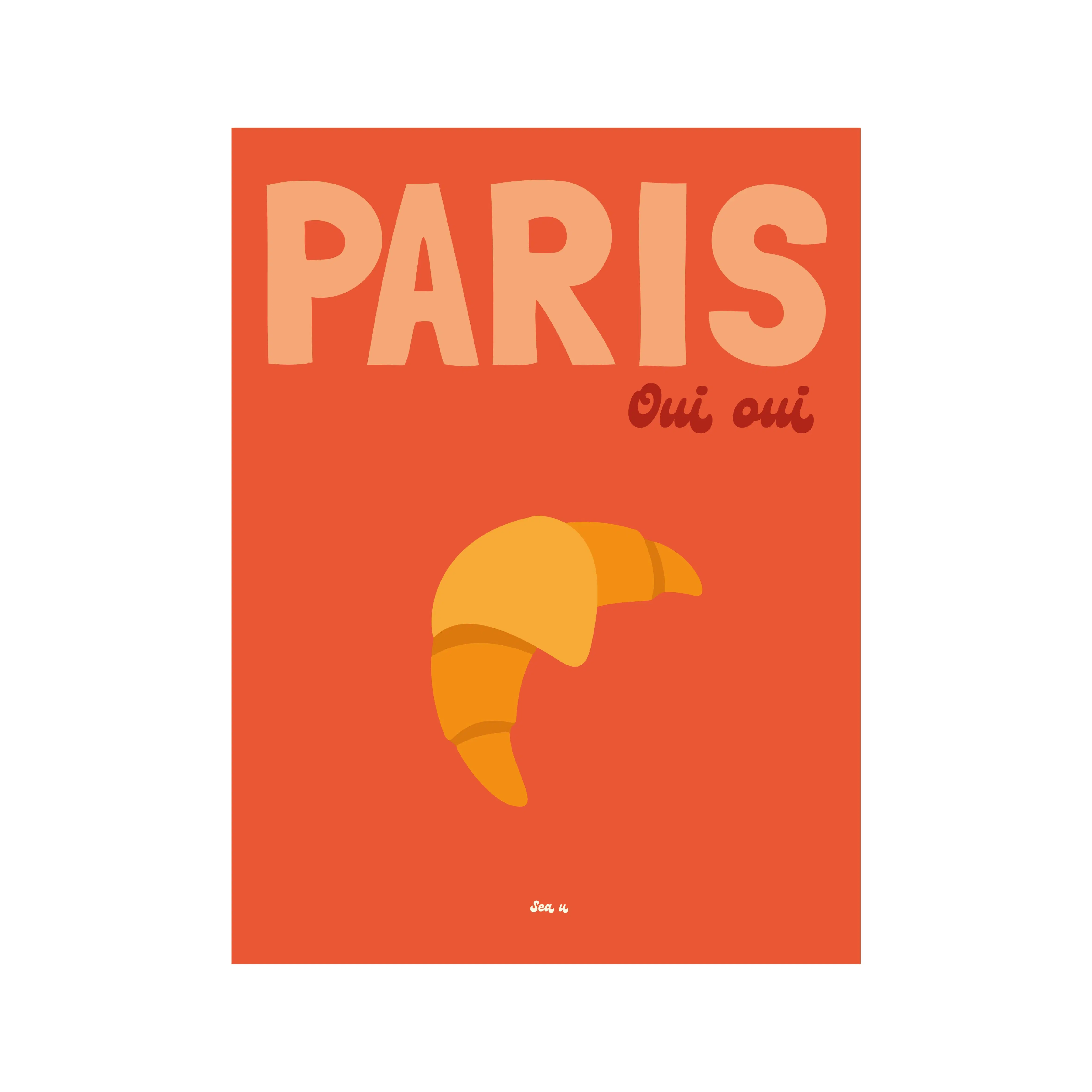 Paris poster, yes yes