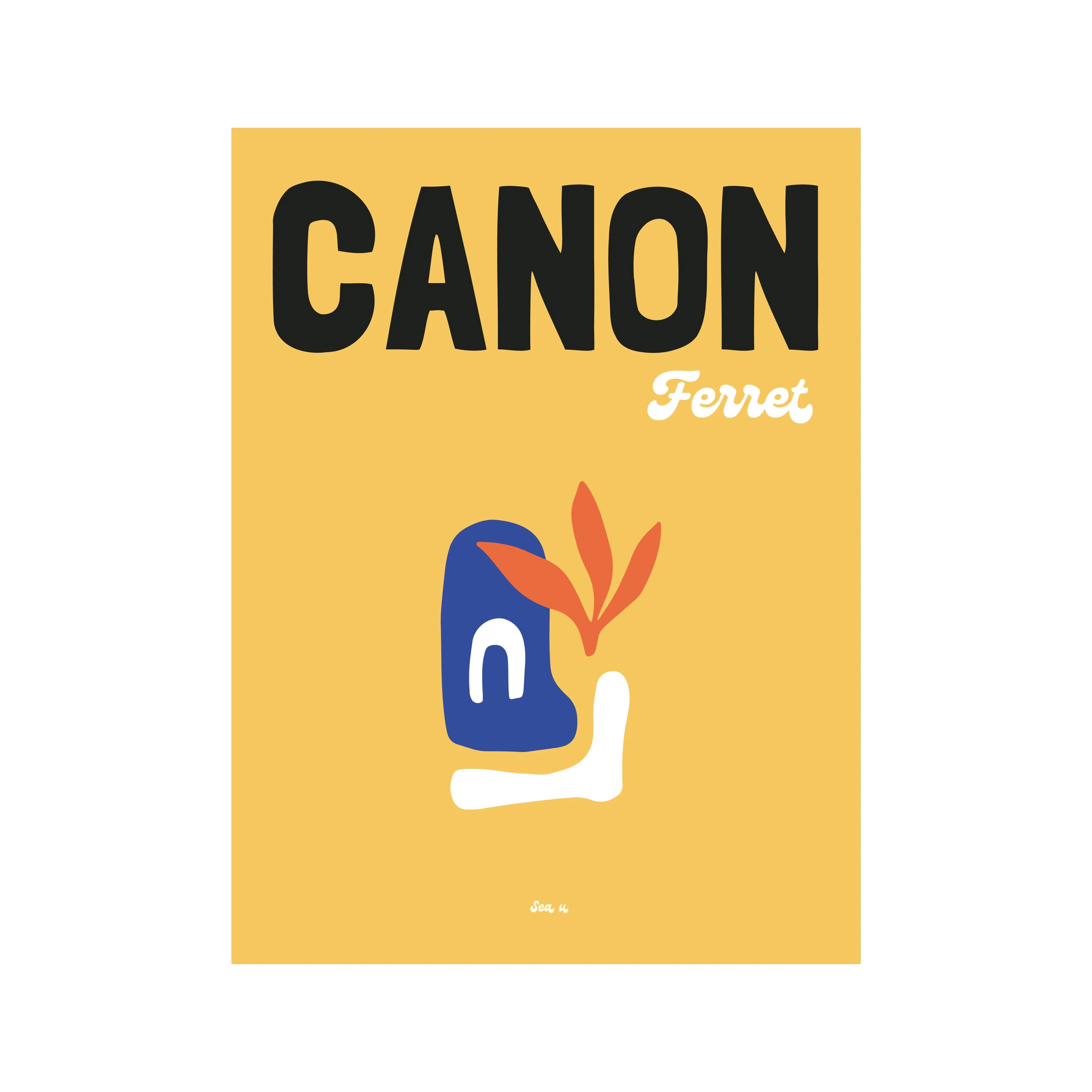 Cap Ferret poster - Canon