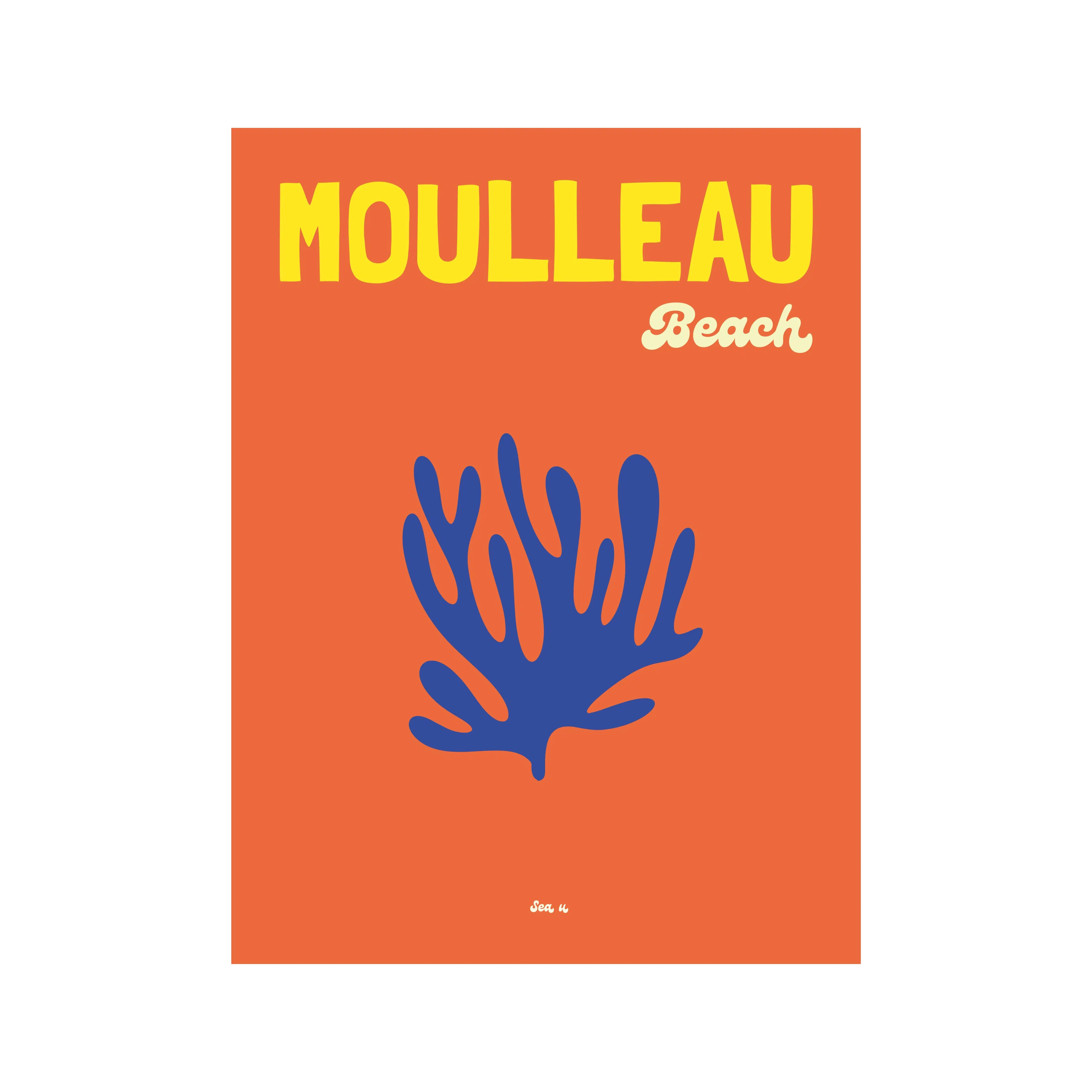 Arcachon poster - Moulleau Beach