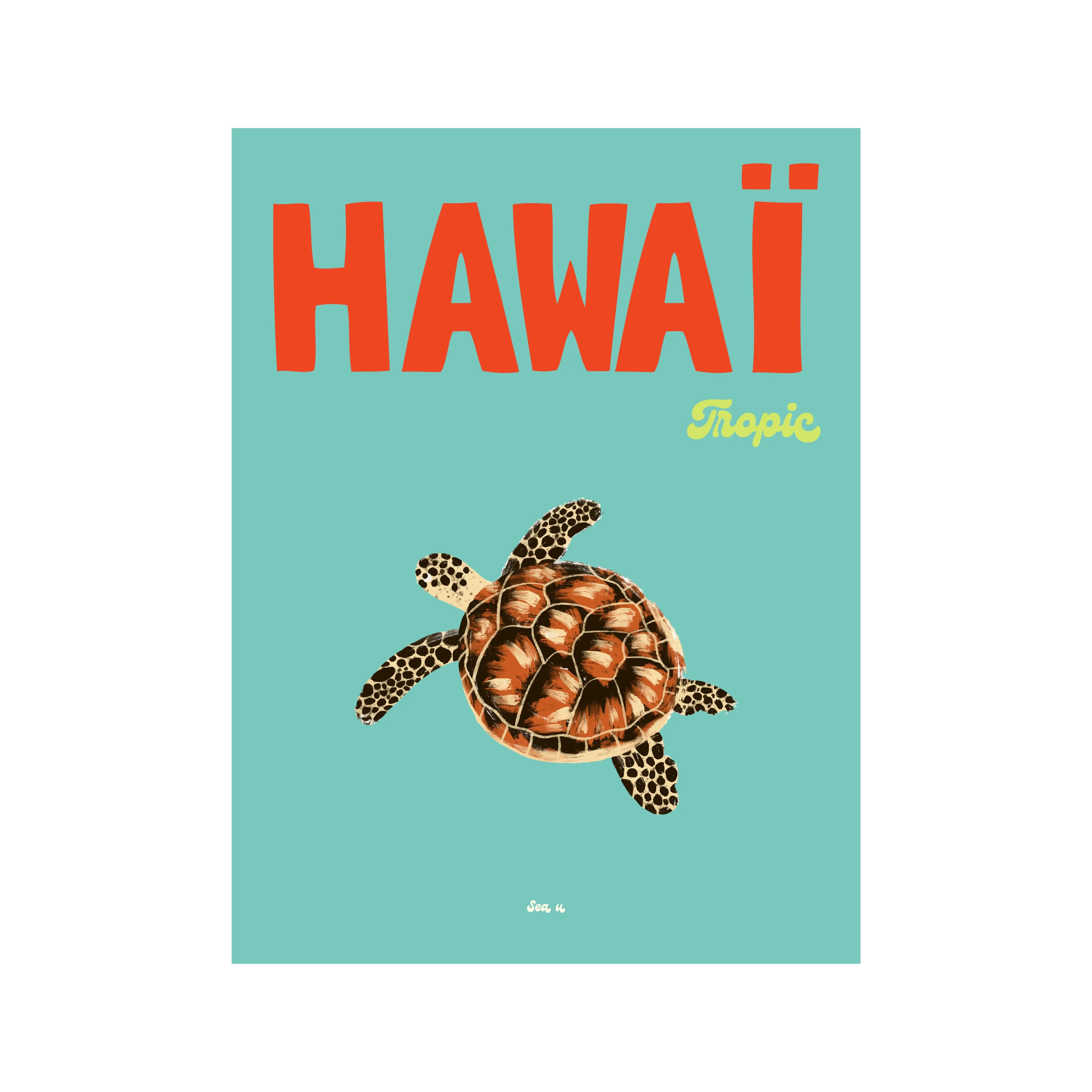 Hawaii Tropic poster