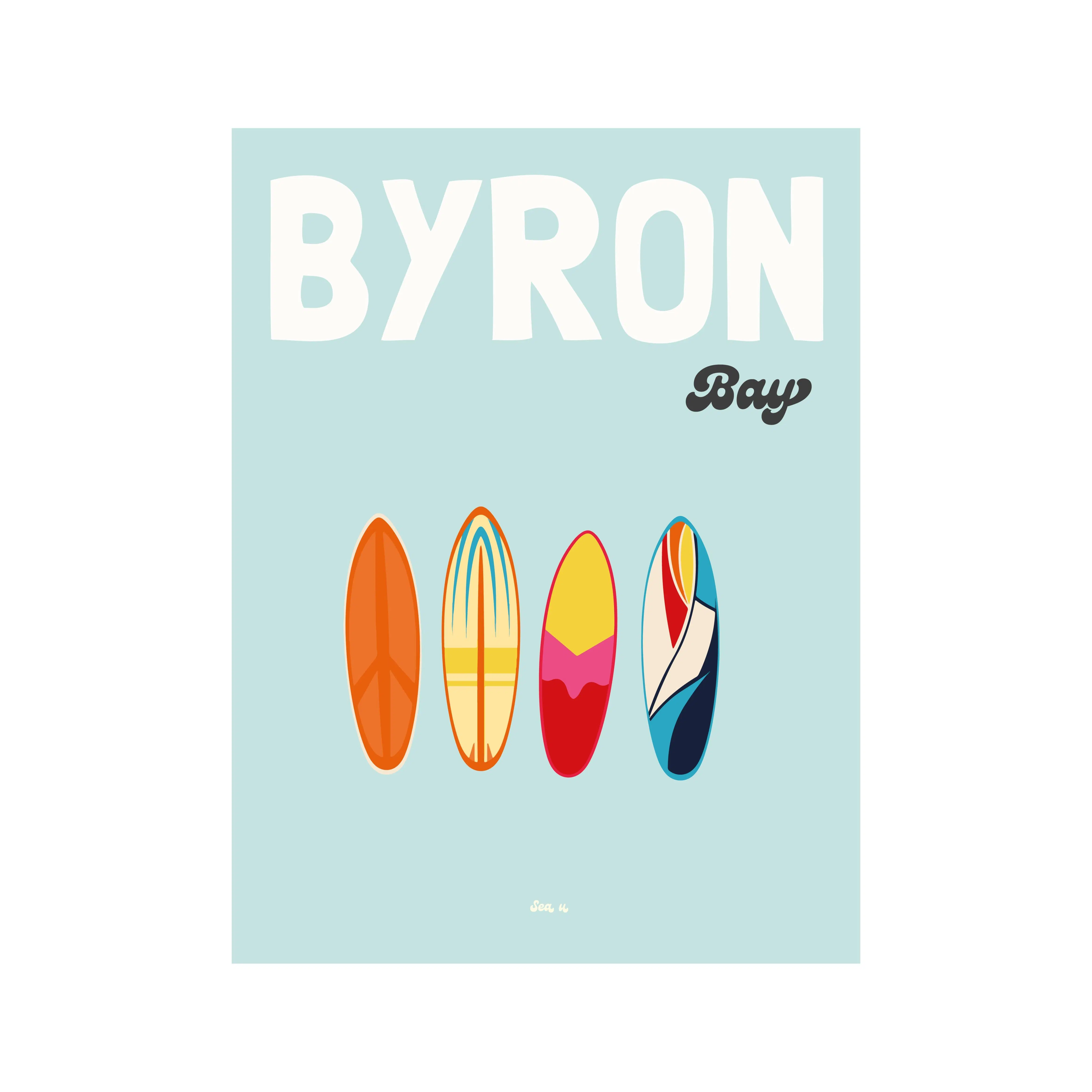 Australia poster - Byron Bay