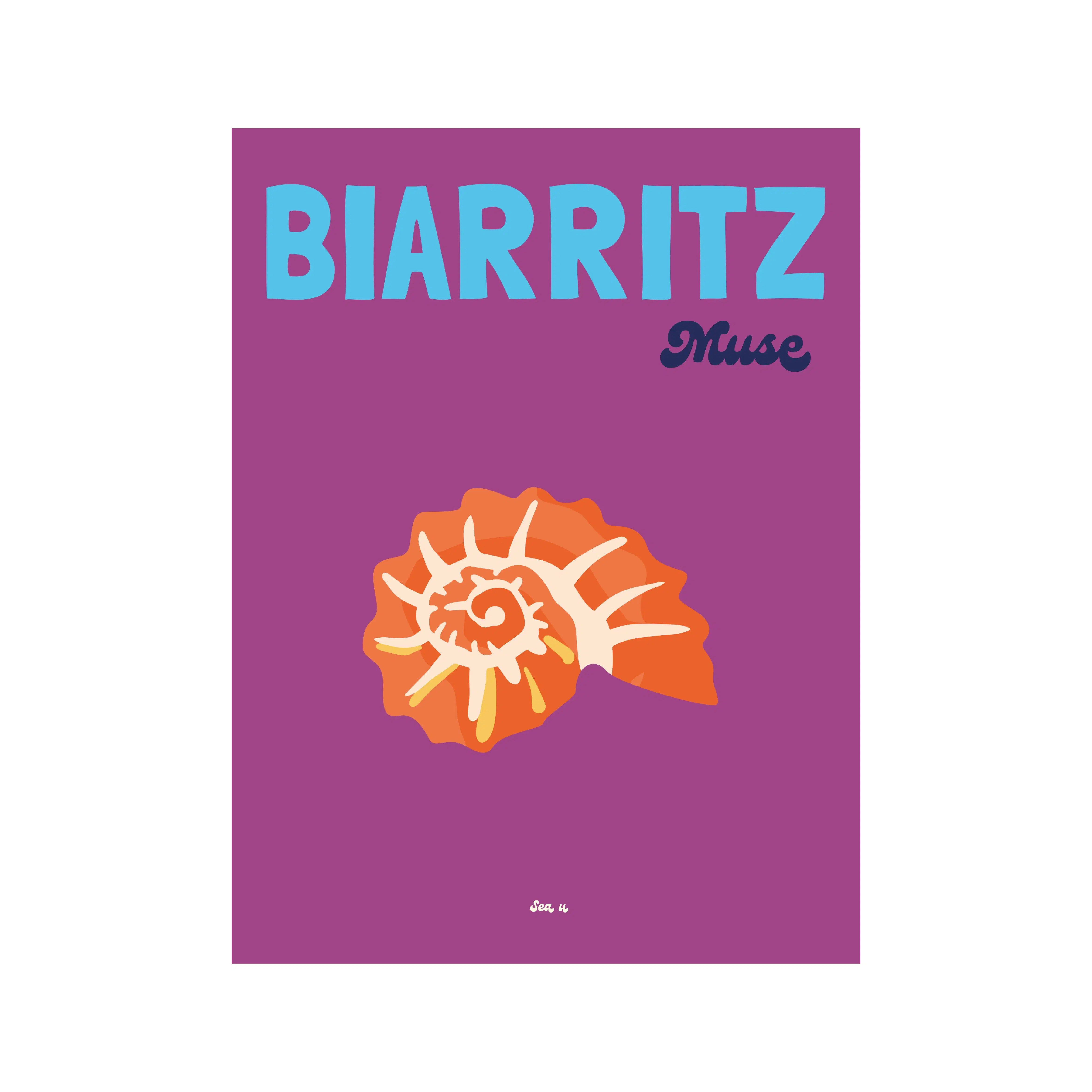 Biarritz Muse poster