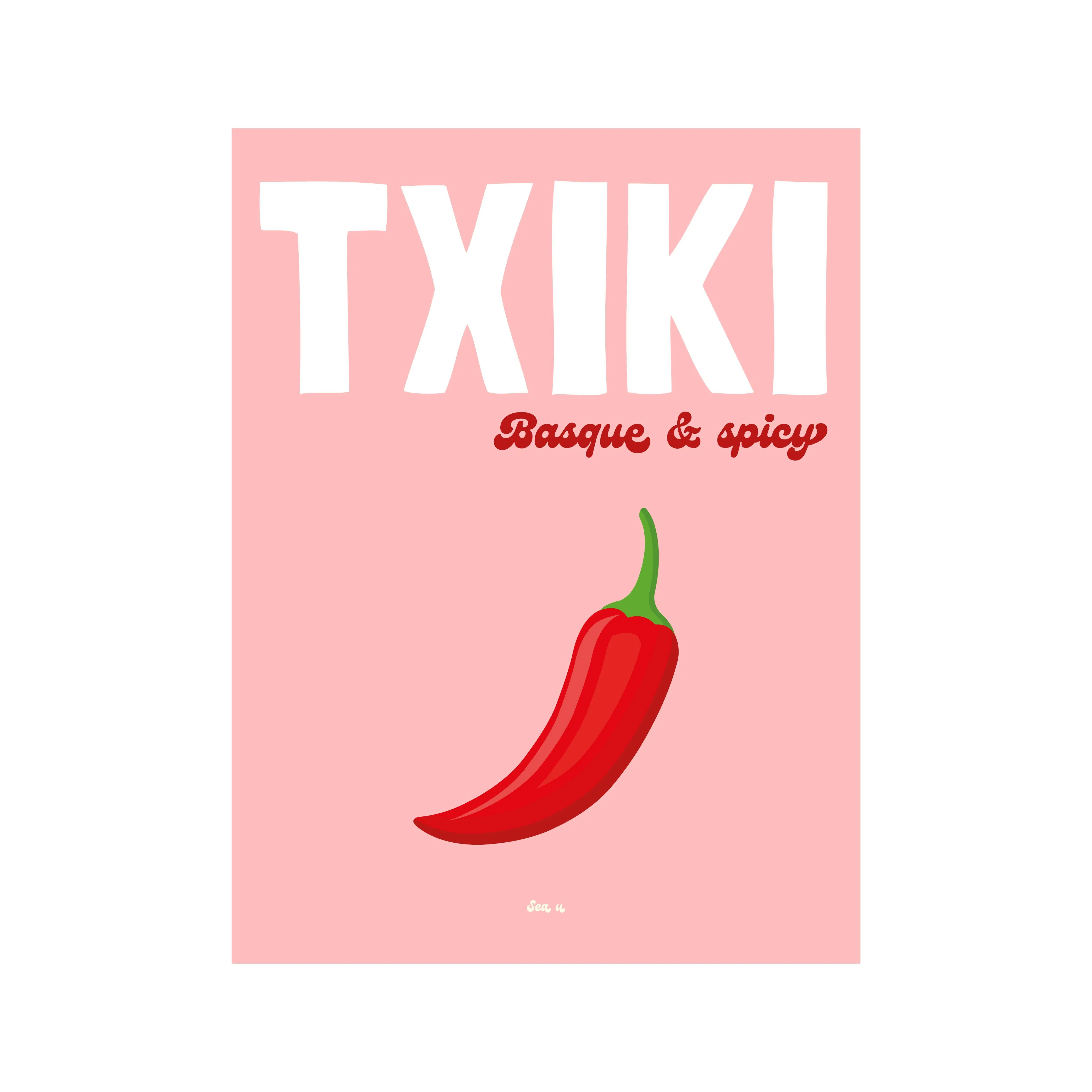 Txiki Basque & spicy poster