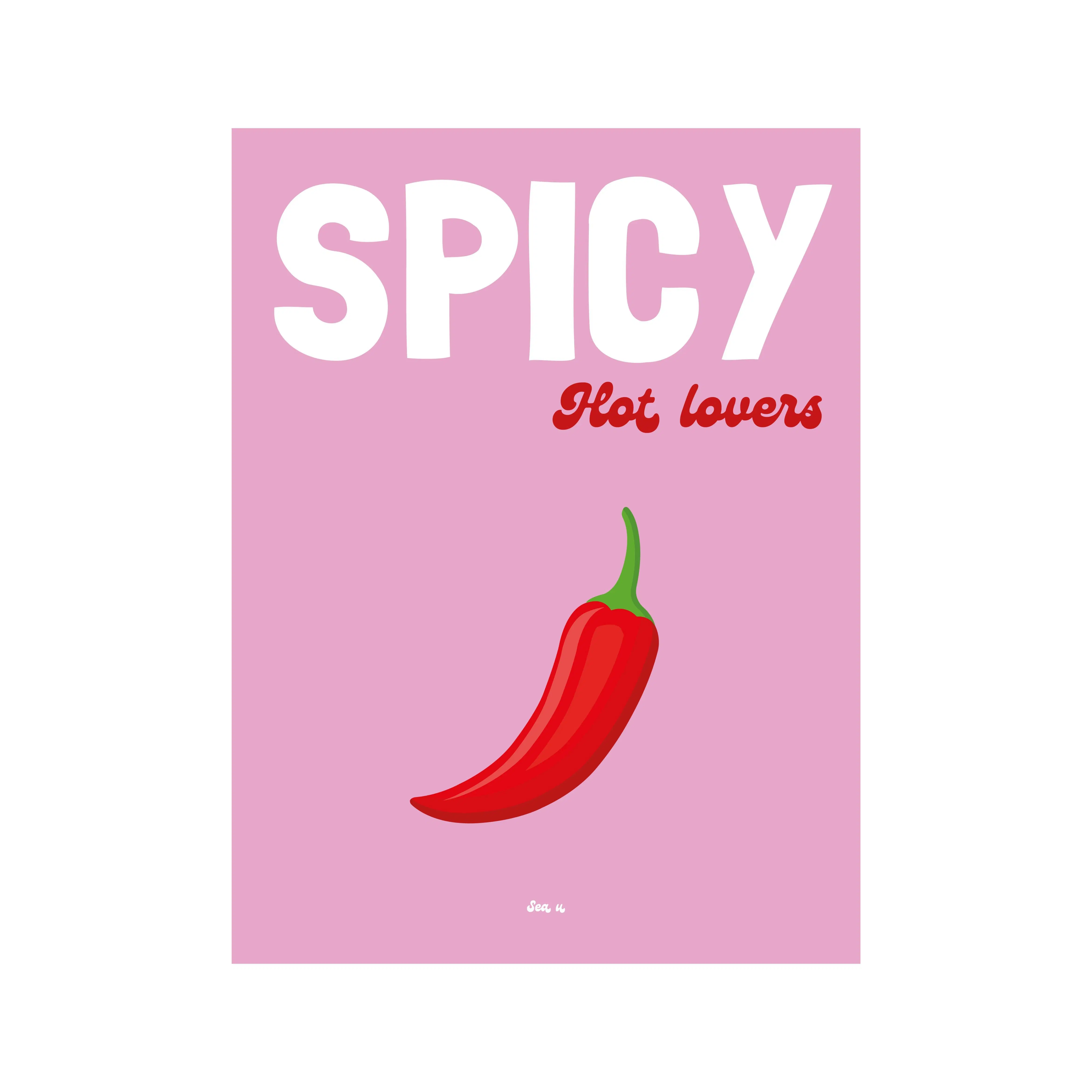 Poster Lovers - Spicy Hot lovers