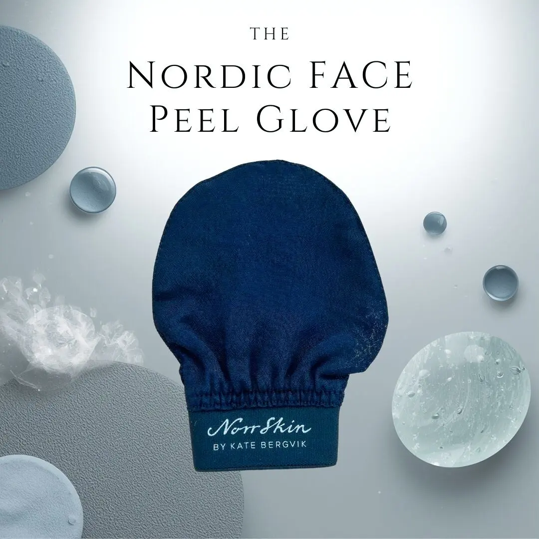 NORDIC GESICHTSPEELING-HANDSCHUH – Sanftes, natürliches Peeling für einen strahlenden Teint