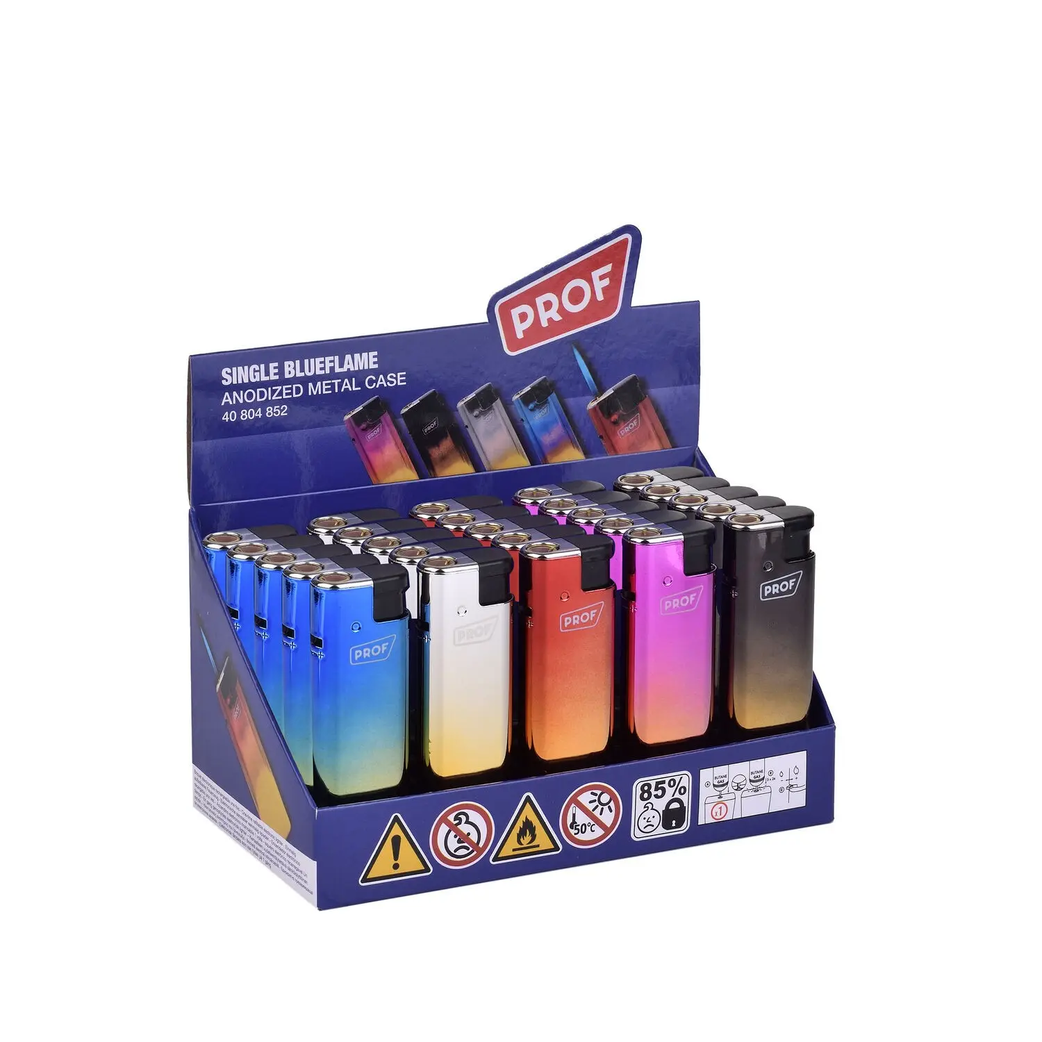 Degraded Metal Lighters x25