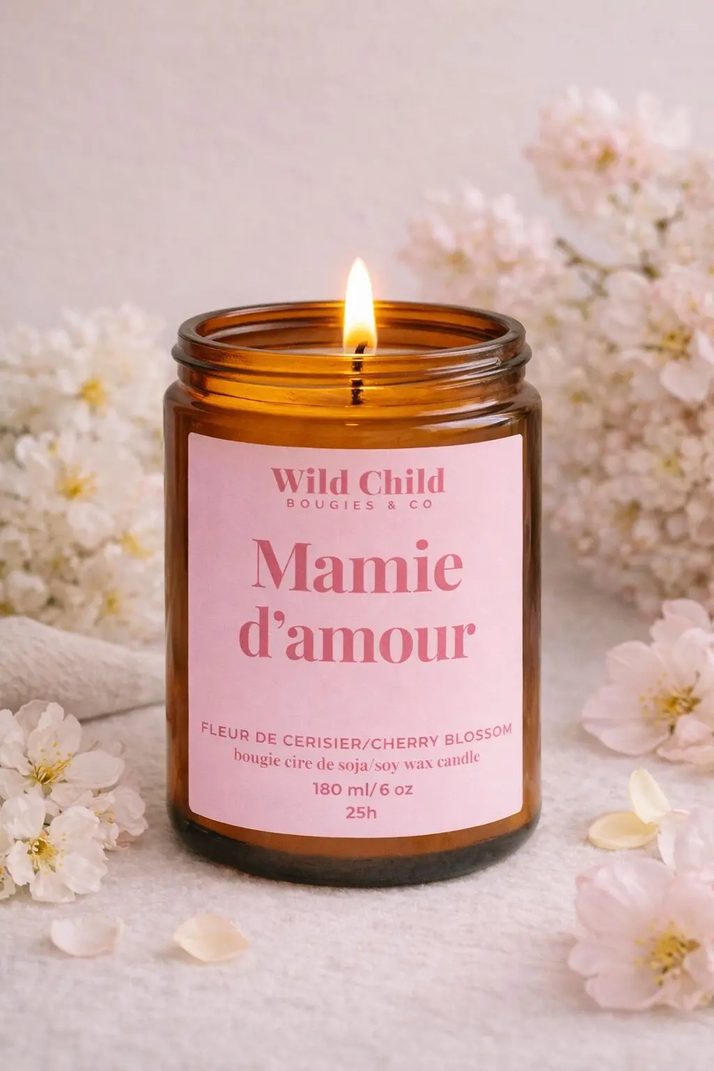 "Grandma's Love" Handcrafted Scented Candle - 25 hours