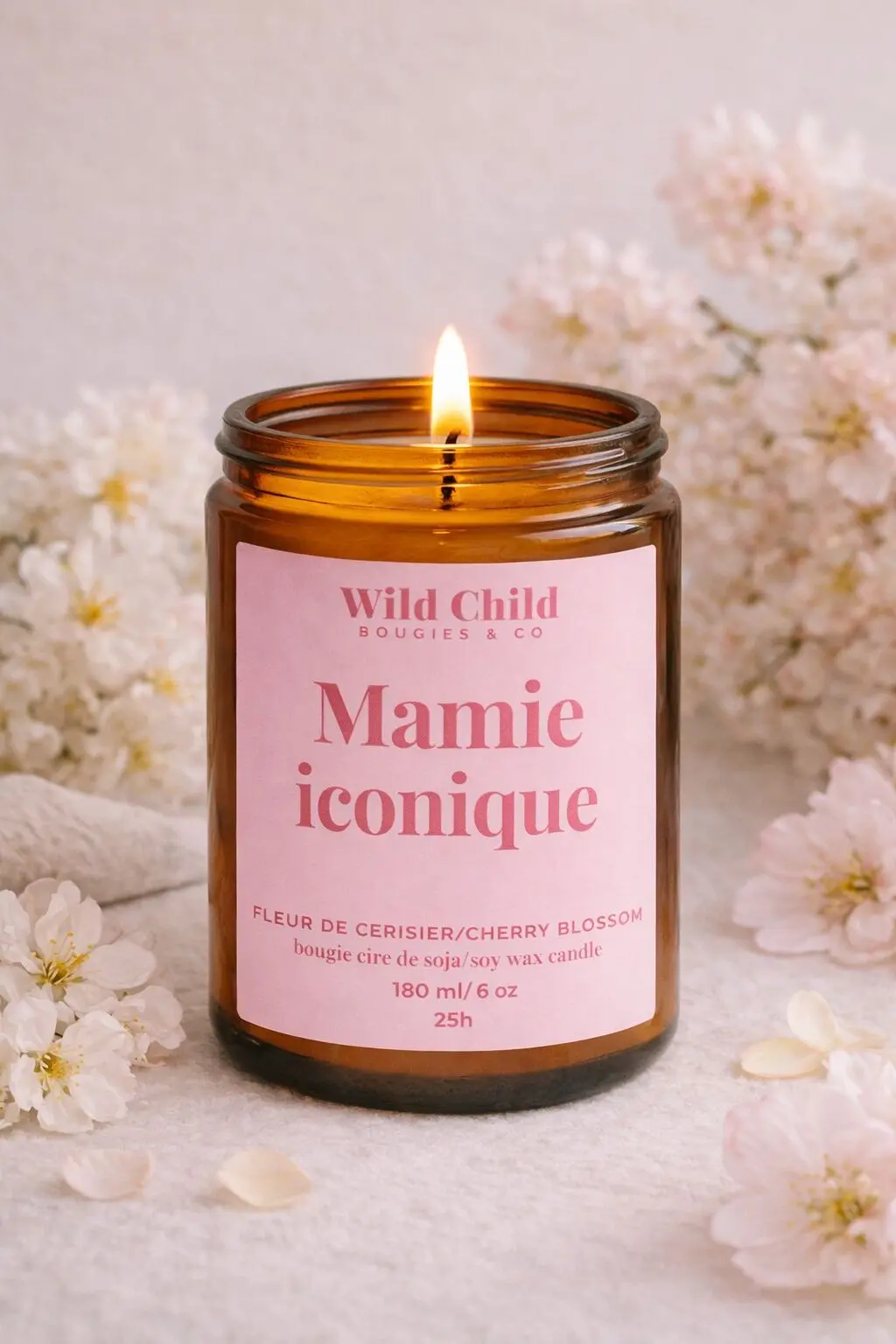 "Iconic Grandma" Handcrafted Scented Candle - 25 hours