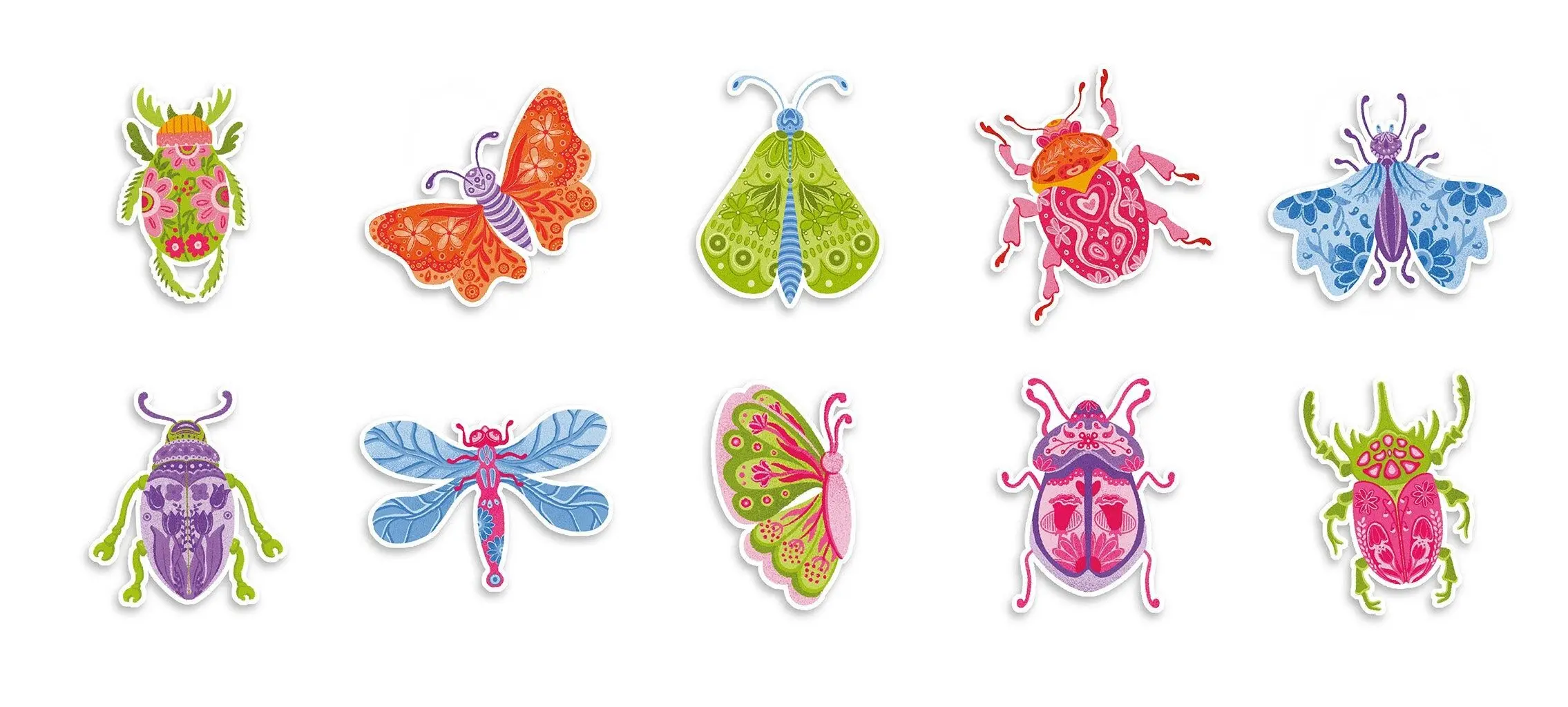 Holographic Sticker (Single) Insect Stickers