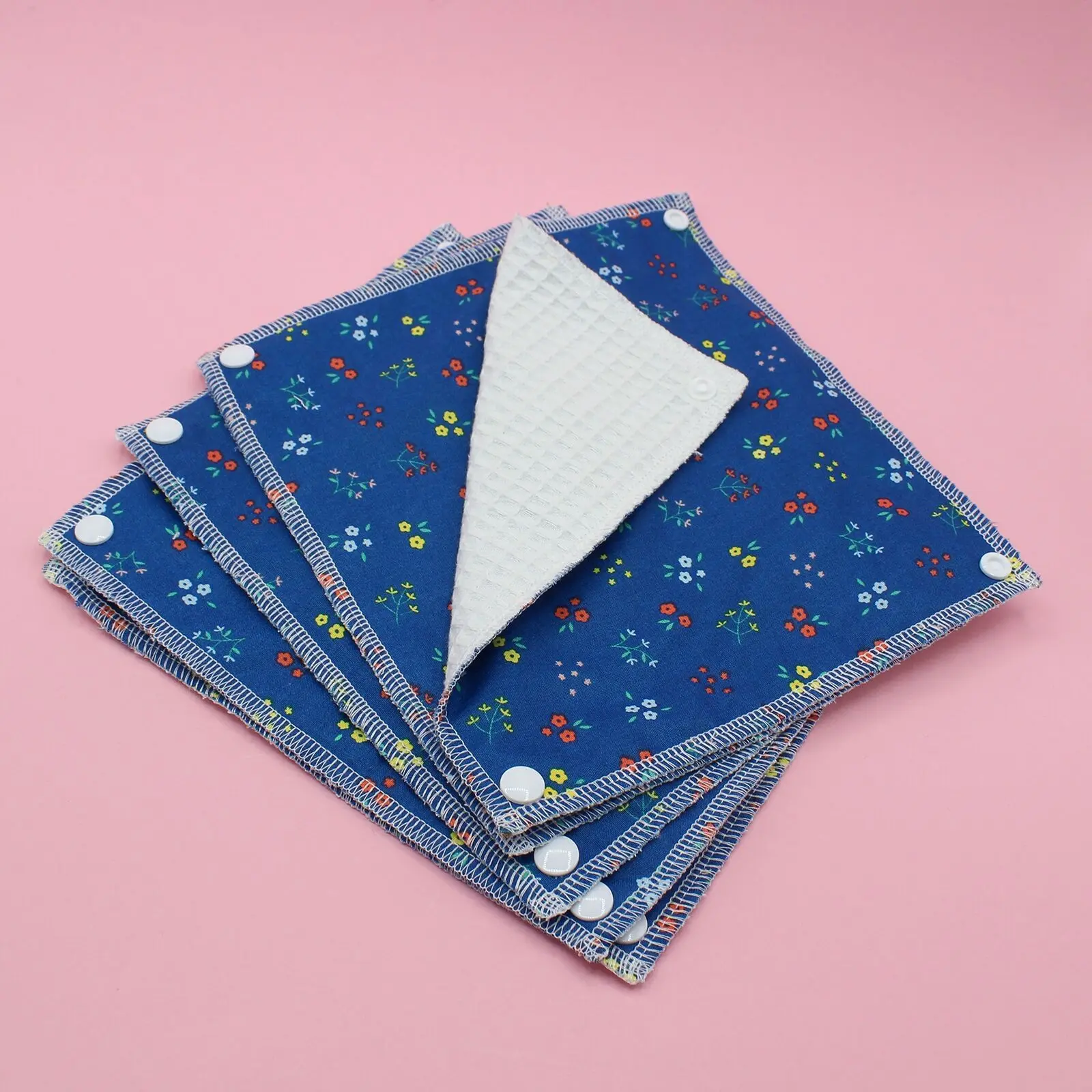 5 feuilles essuie-tout - fleurs