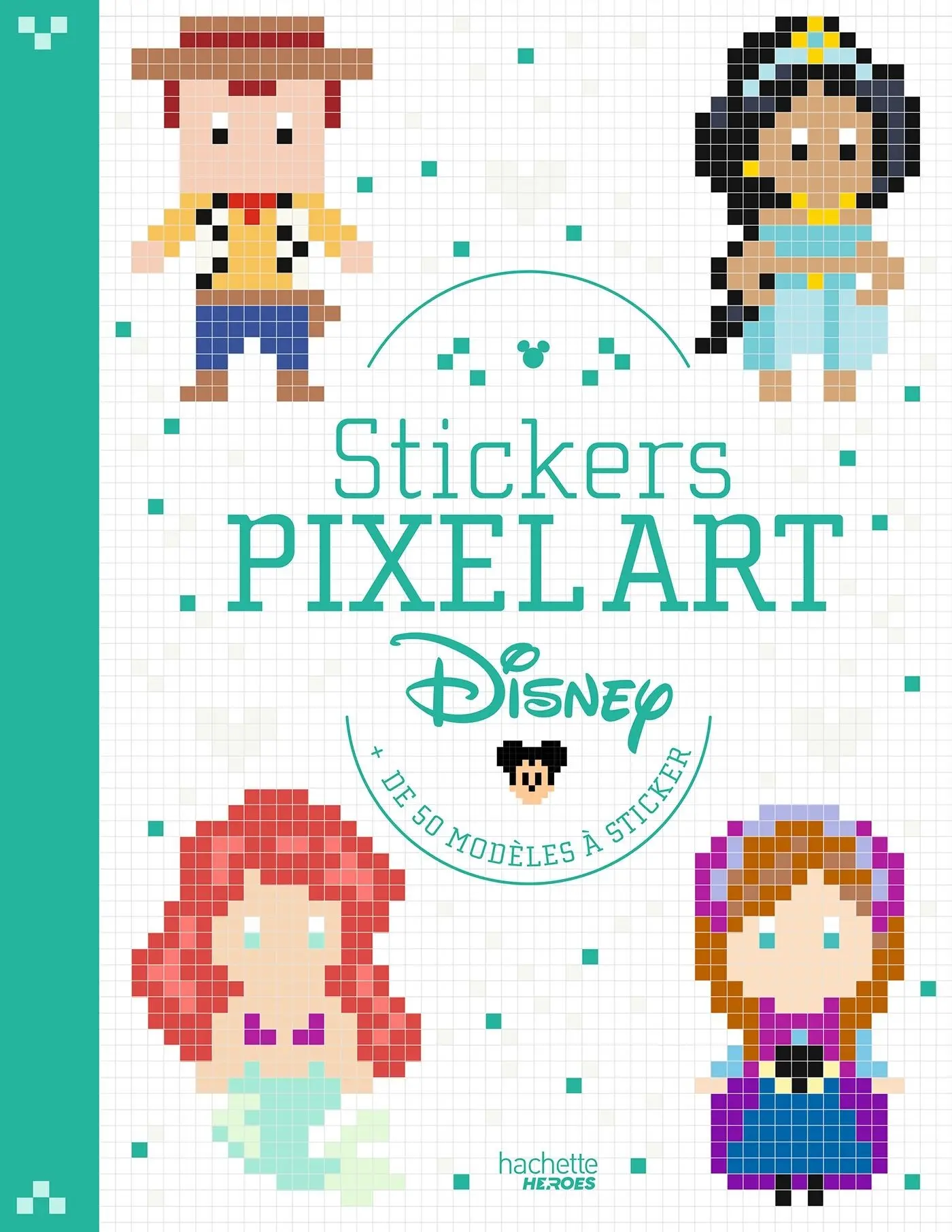 Disney Pixel Art Stickers