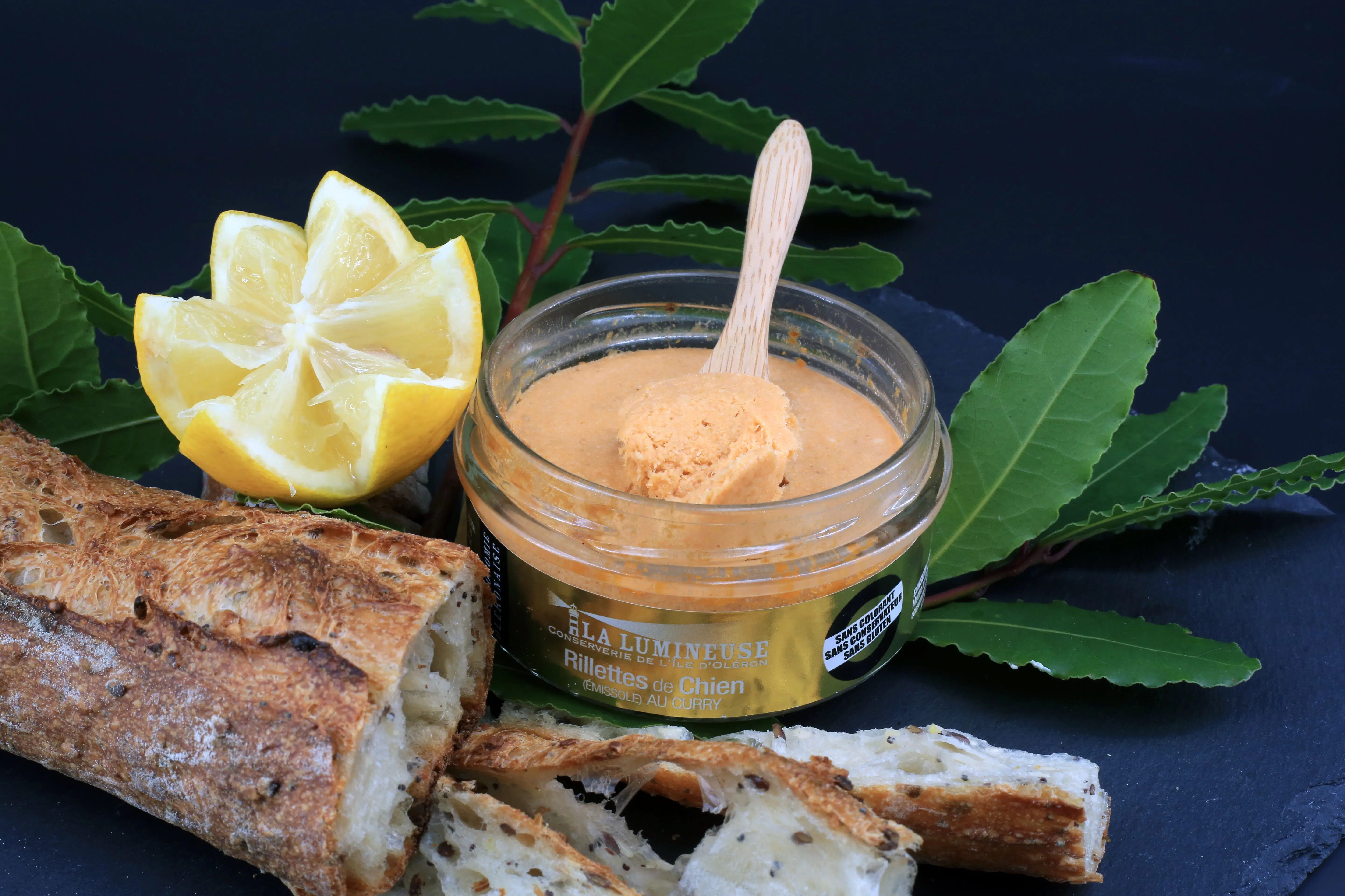 Rillettes d'Emissole au Curry