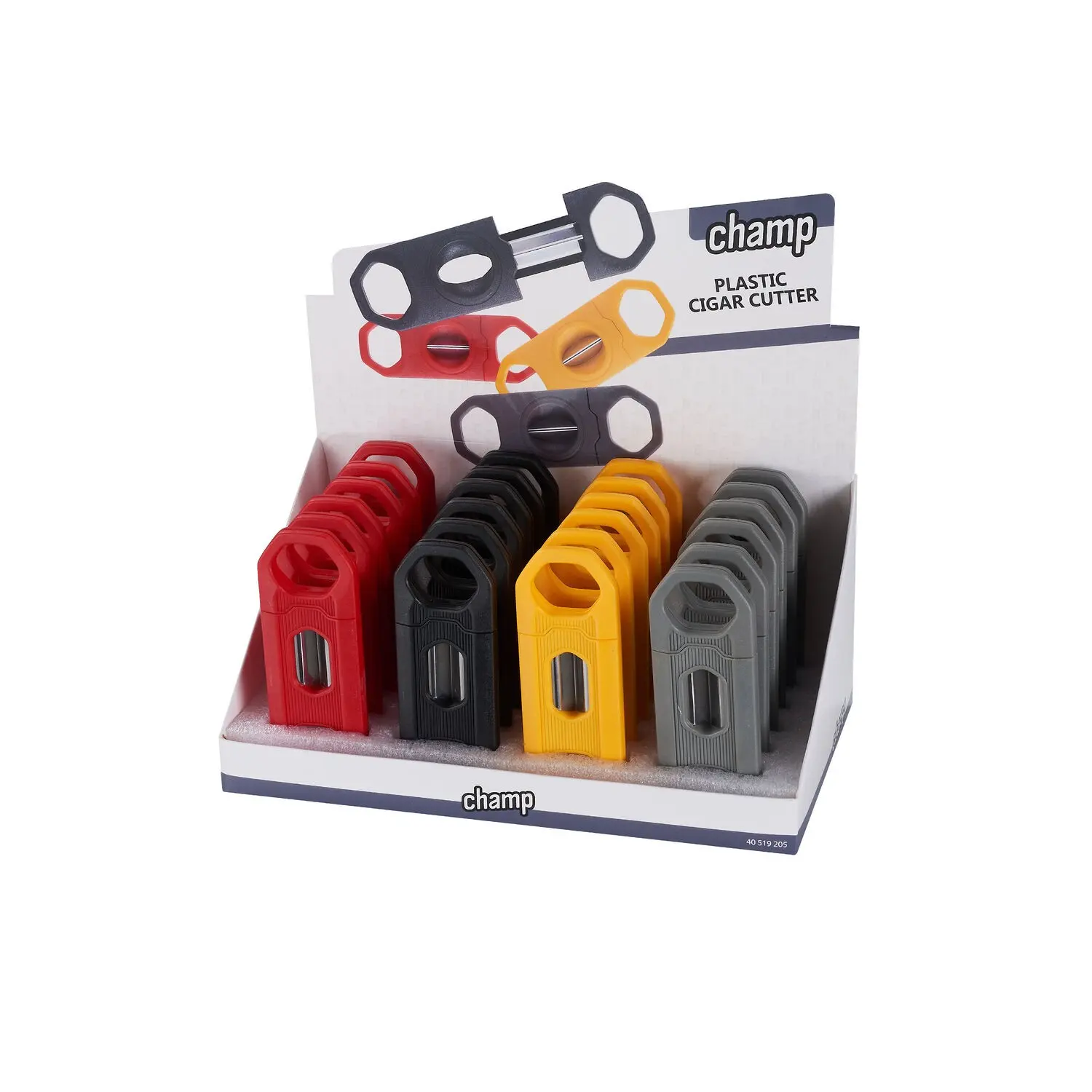 Plastic cigar cutter x24