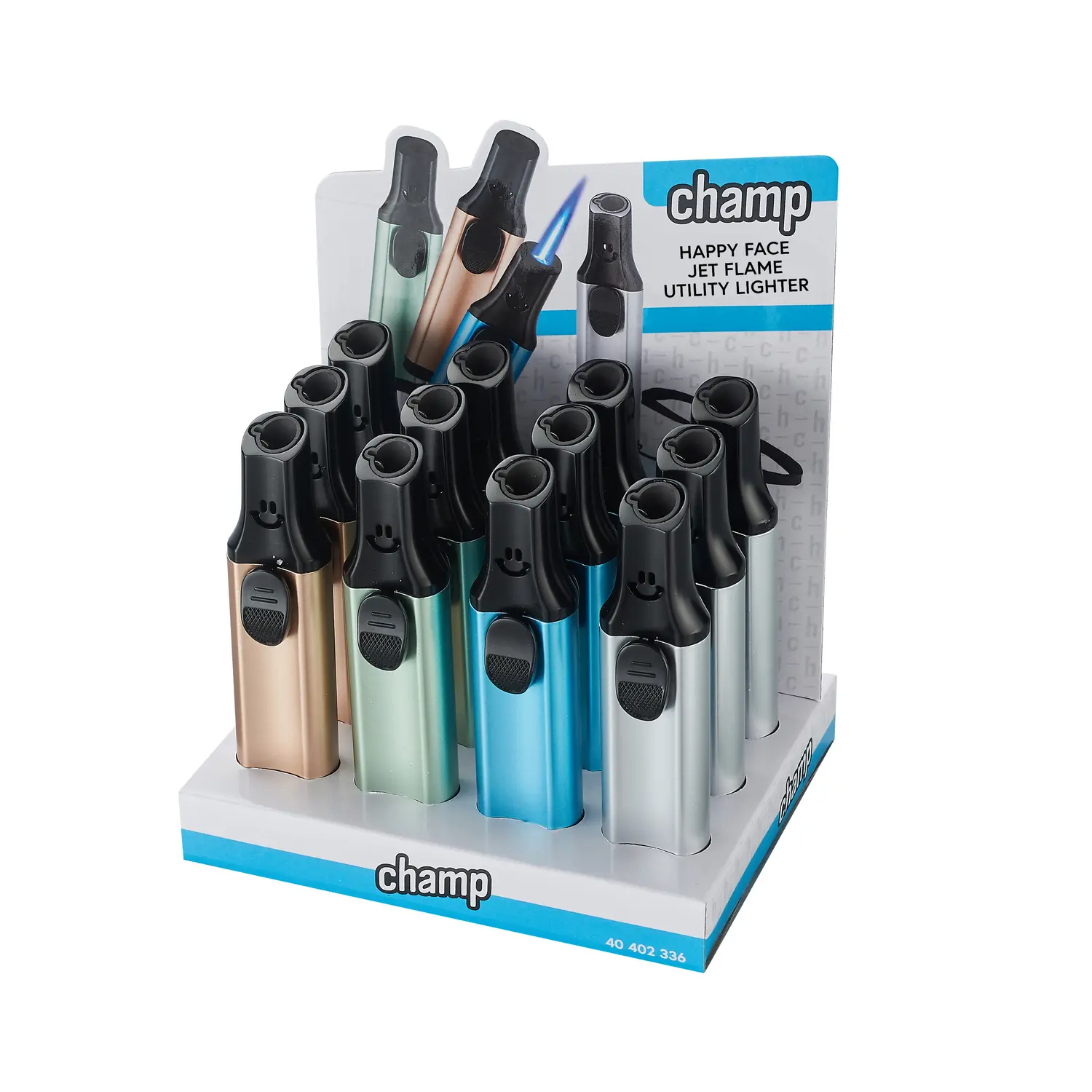 Happy Face Jet Flame Lighter