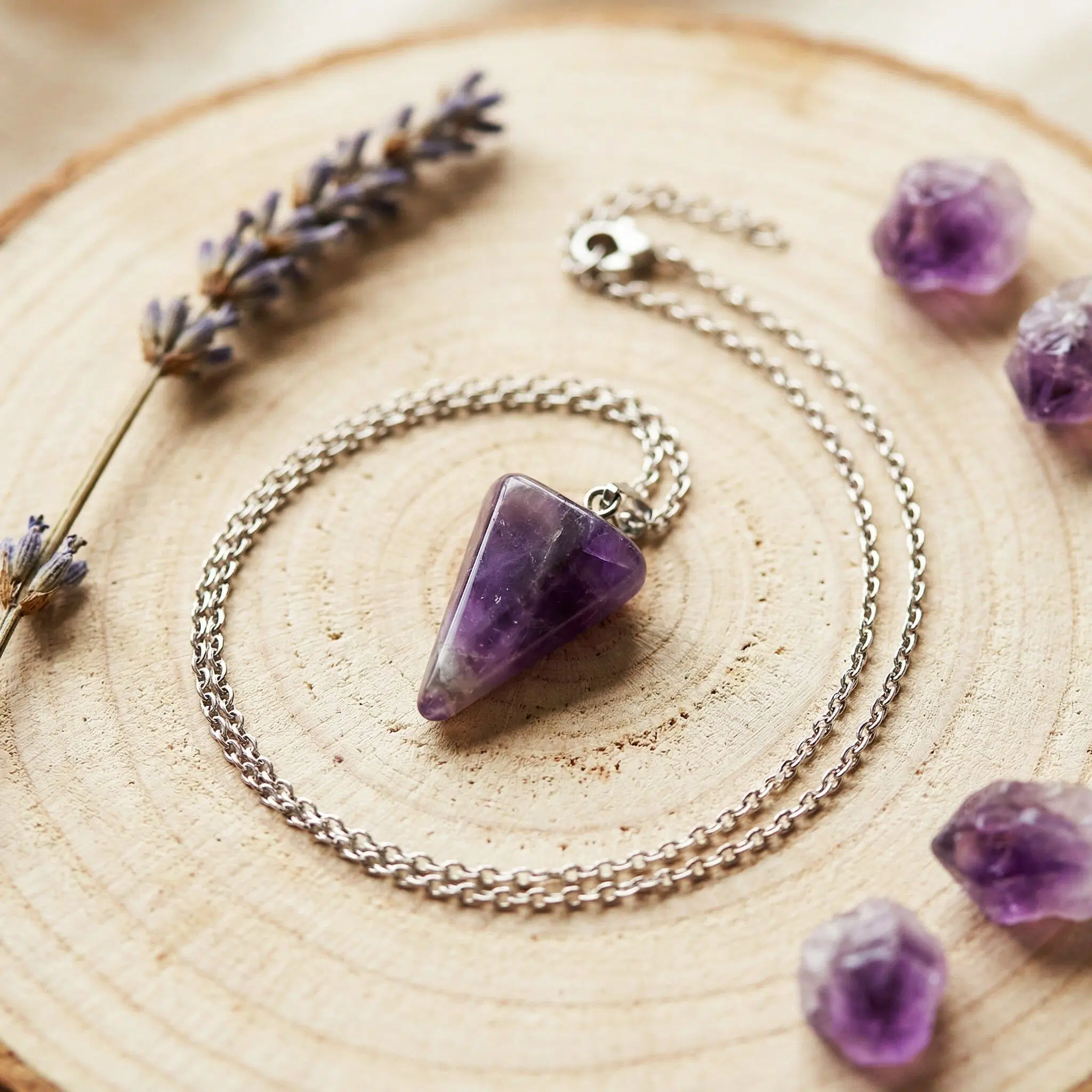 Amethyst Point Necklace