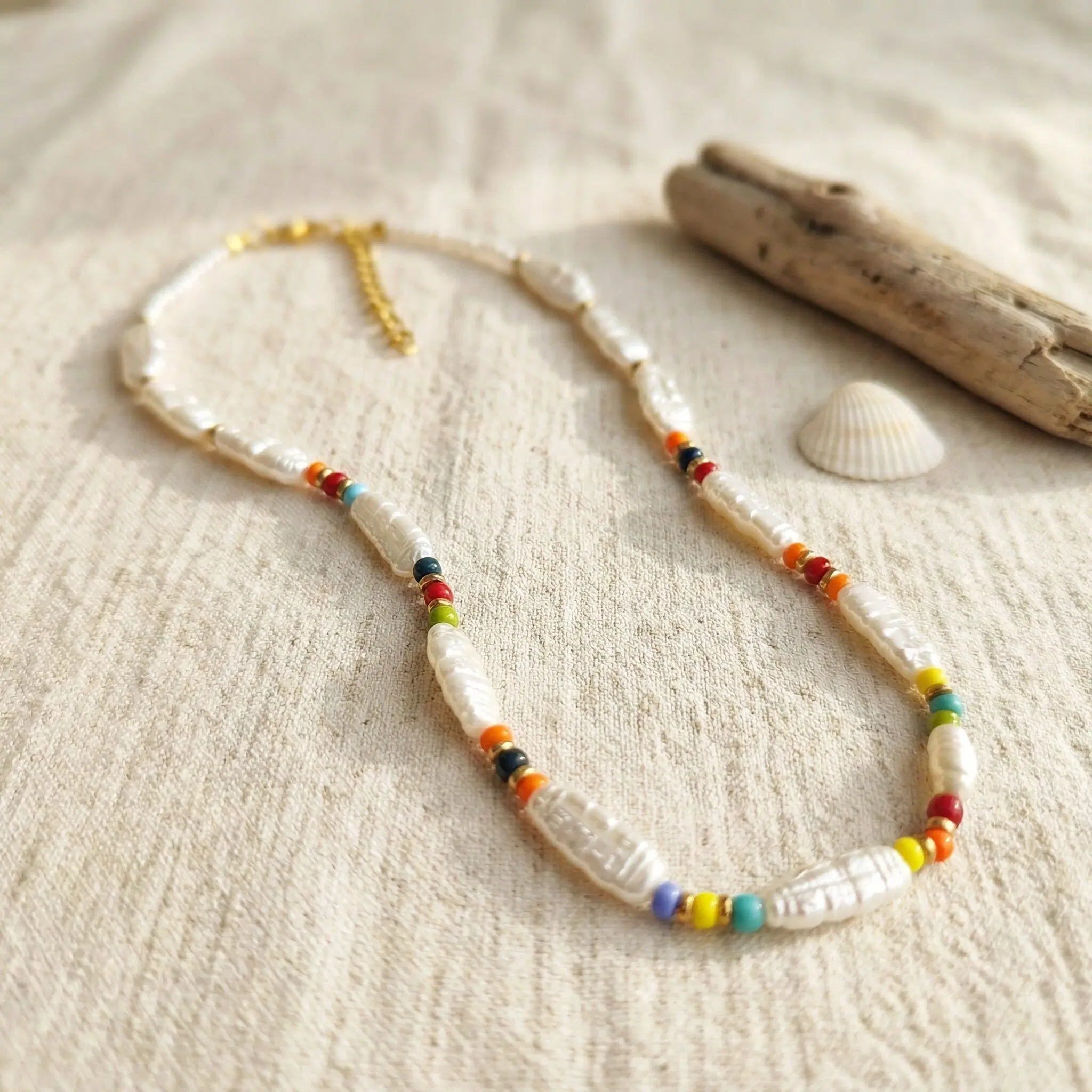 Coastal Beaded Necklace