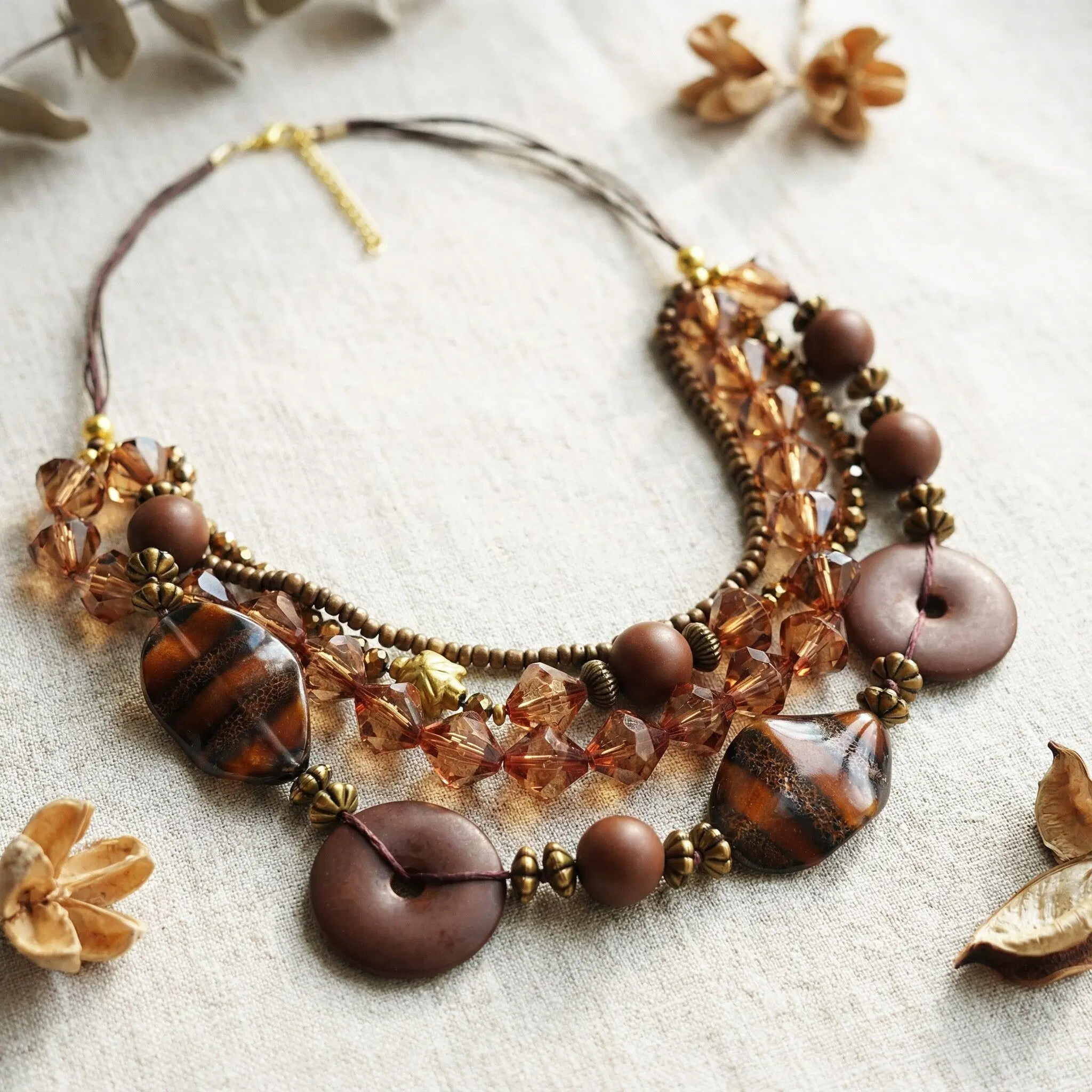Beaded Chunky Necklace