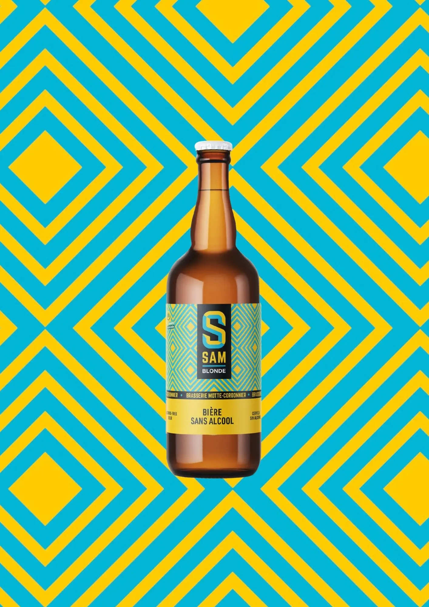 SAM Blonde alkoholfreies Bier 0,75 cl