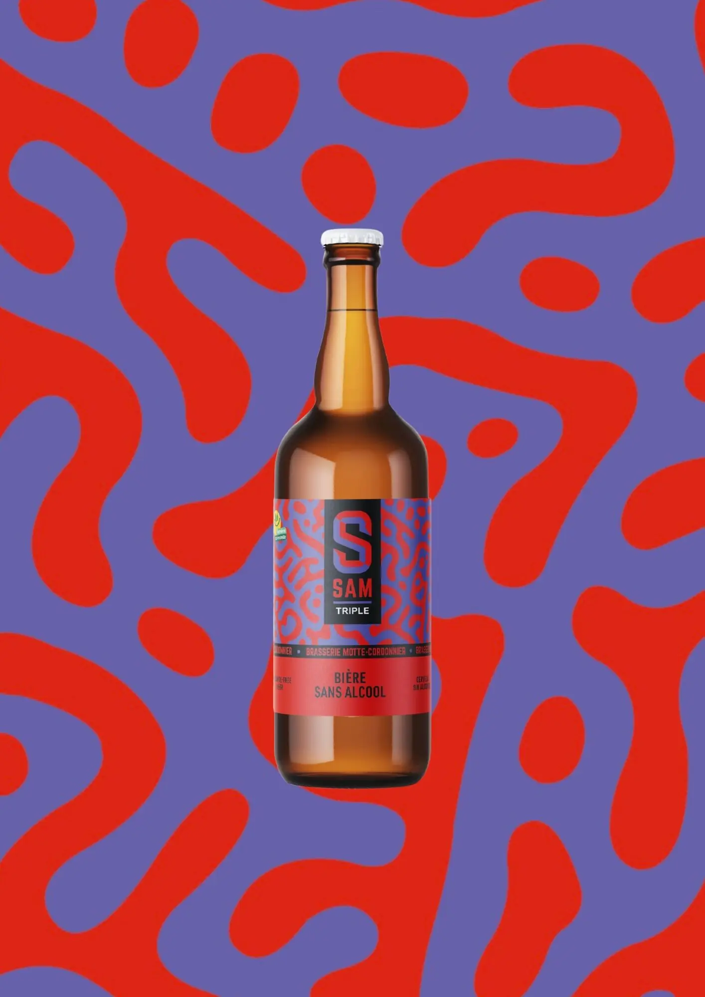 SAM Triple alkoholfreies Bier 0,75 cl
