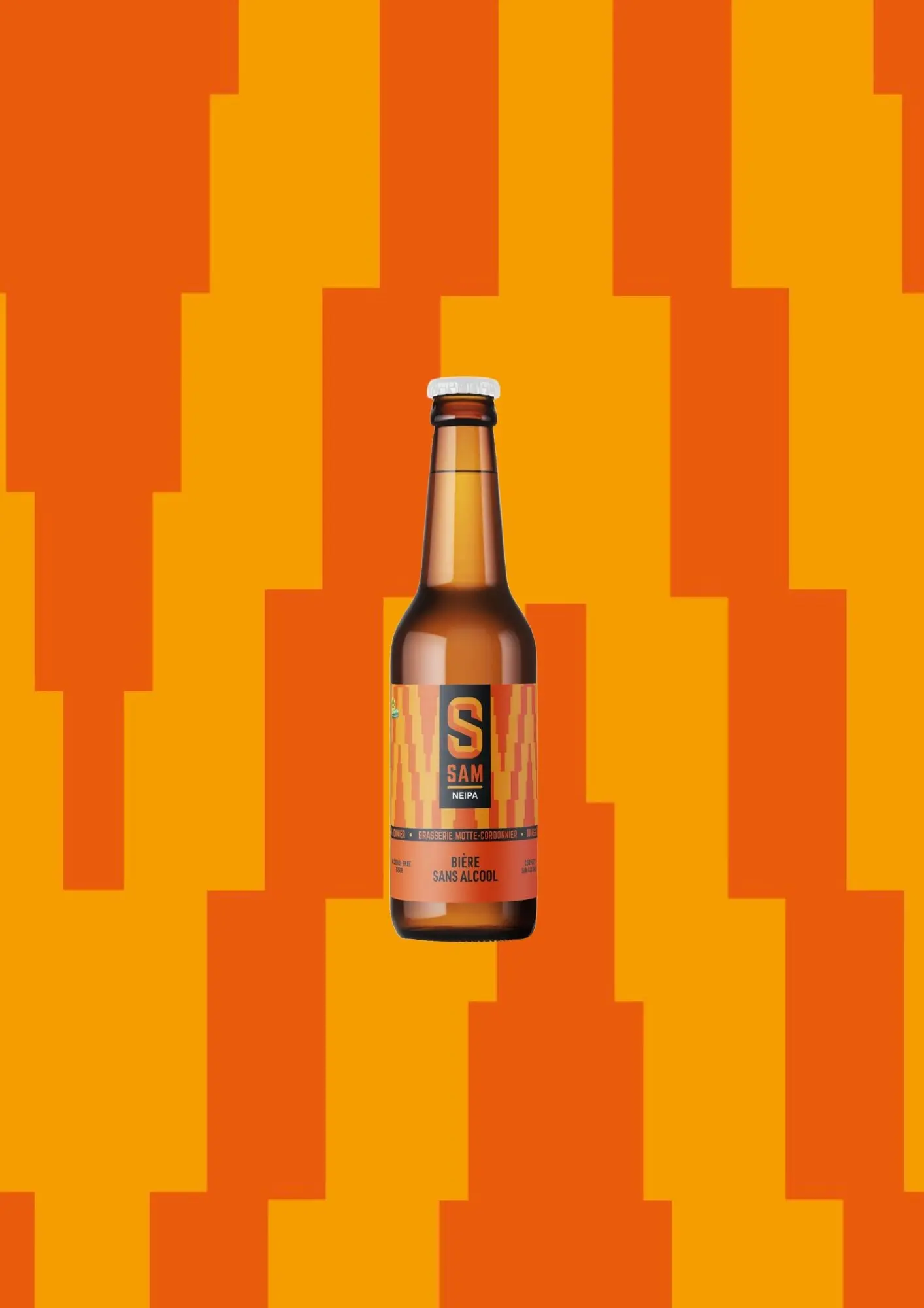 SAM NEIPA Alkoholfreies Bier 0°33cl