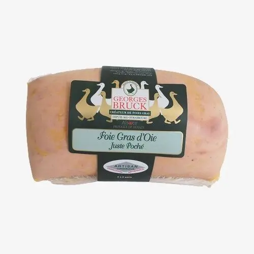 Whole goose foie gras "Le Juste Poché" 300g