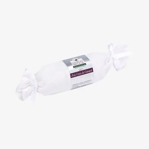 Whole duck foie gras "Cooked in a Torchon"