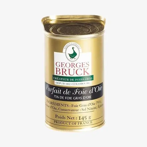 Goose liver parfait "trapezoidal box"