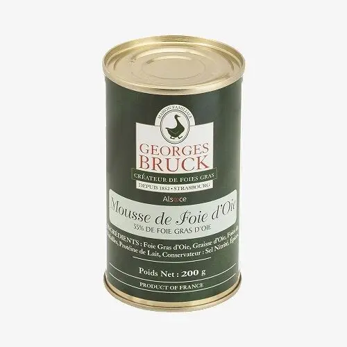 Goose liver mousse "cylindrical box"