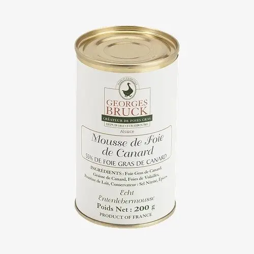 Duck liver mousse "cylindrical can"