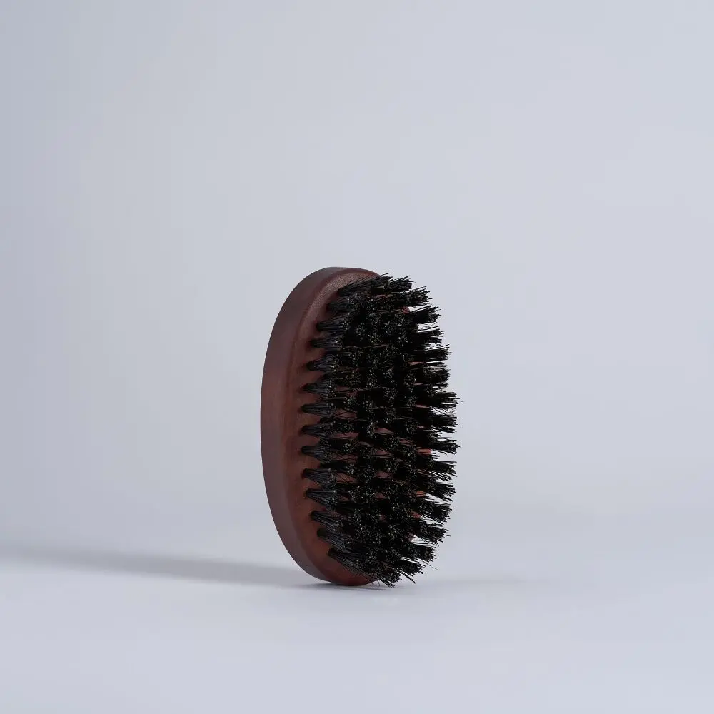 Spazzola per barba in legno di pero - 100% cinghiale
