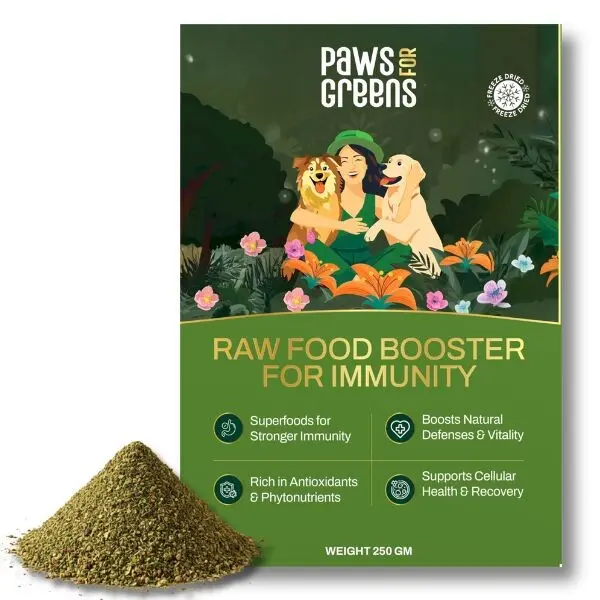 Paws for Greens Hunde-Immunitätsbooster Futterzusatz mit Probiotika