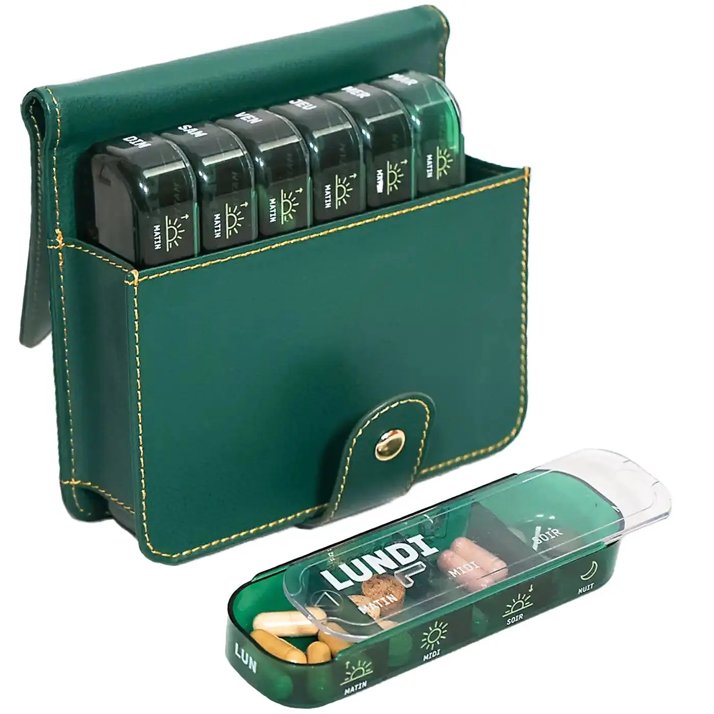 7-Tage-Wochen-Pillenorganizer