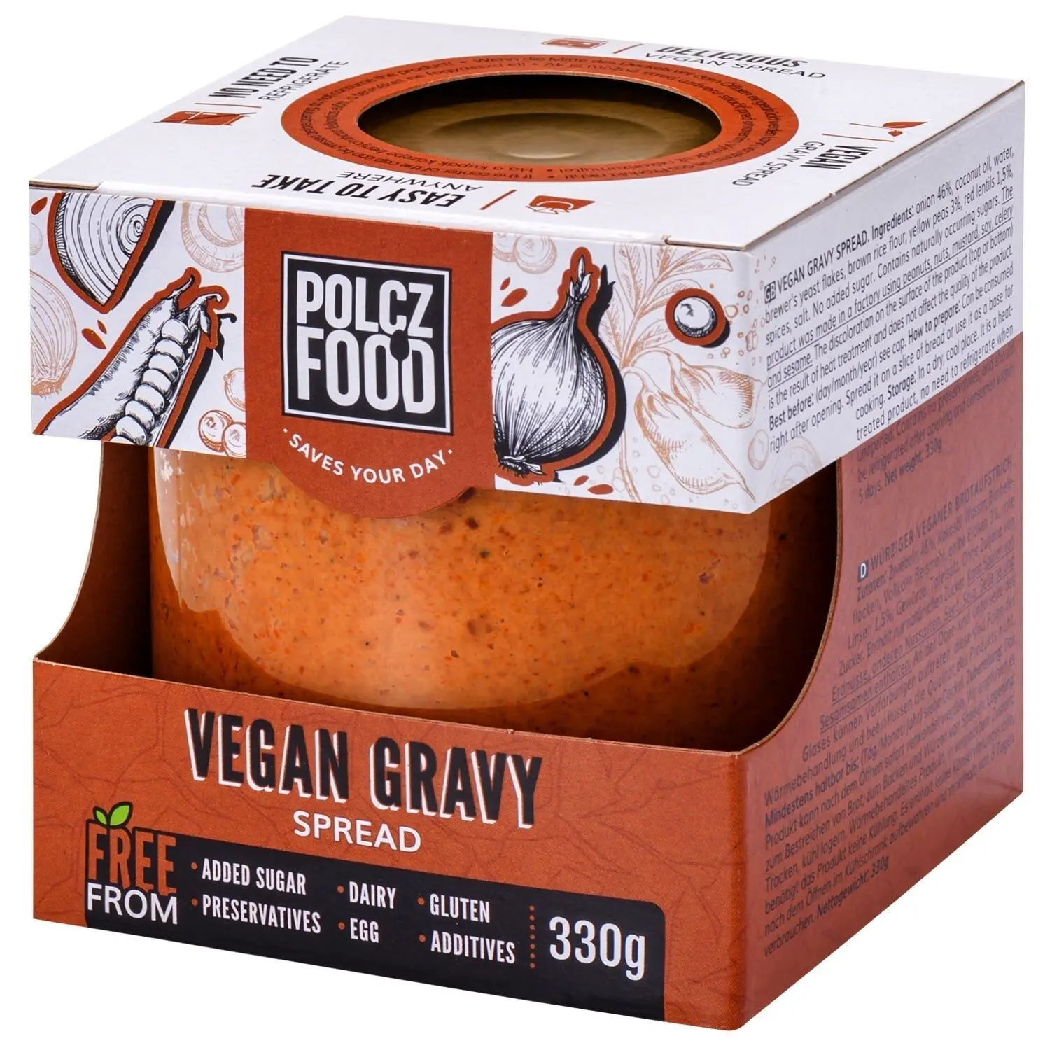 Pasta vegana para untar Polcz