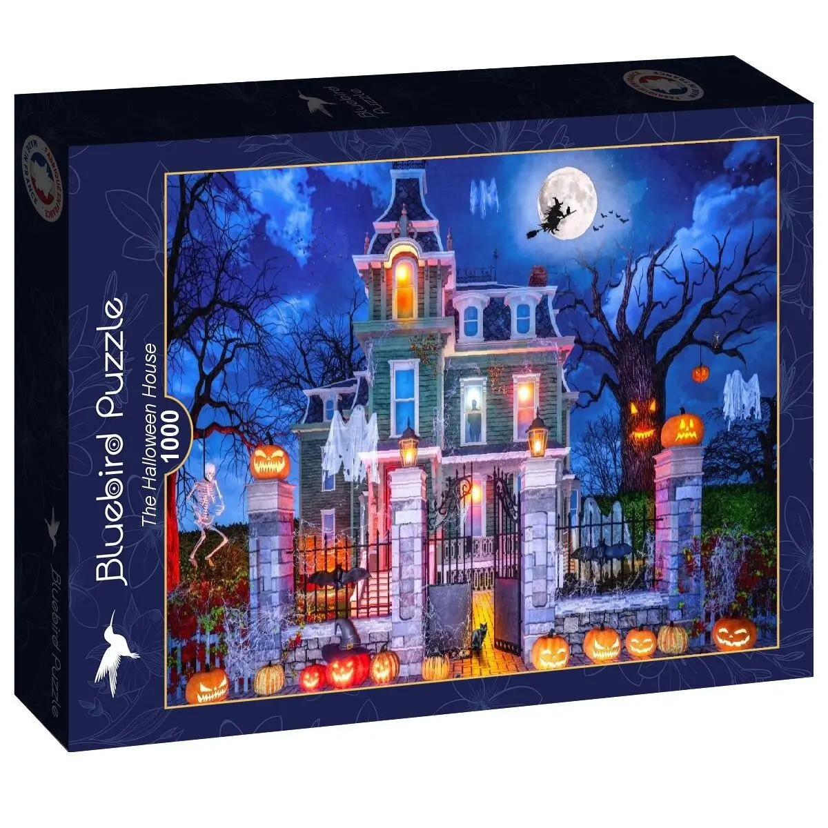 1000 Piece Puzzle - The Halloween House