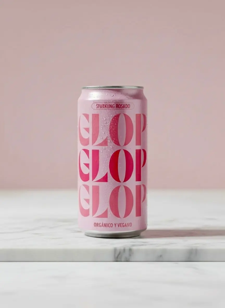 Glop Sparkling Rosé Wine ECO PACK12 200ml