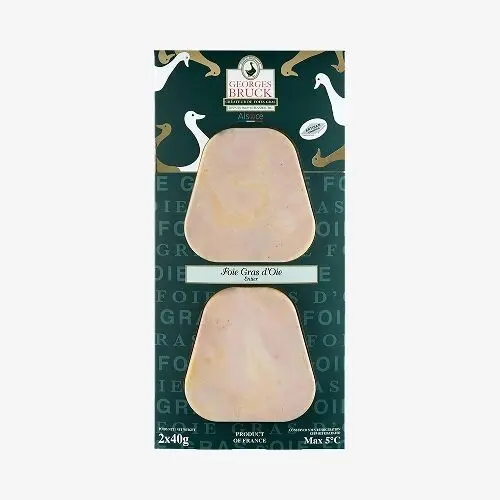 Whole goose foie gras "duo" 80g
