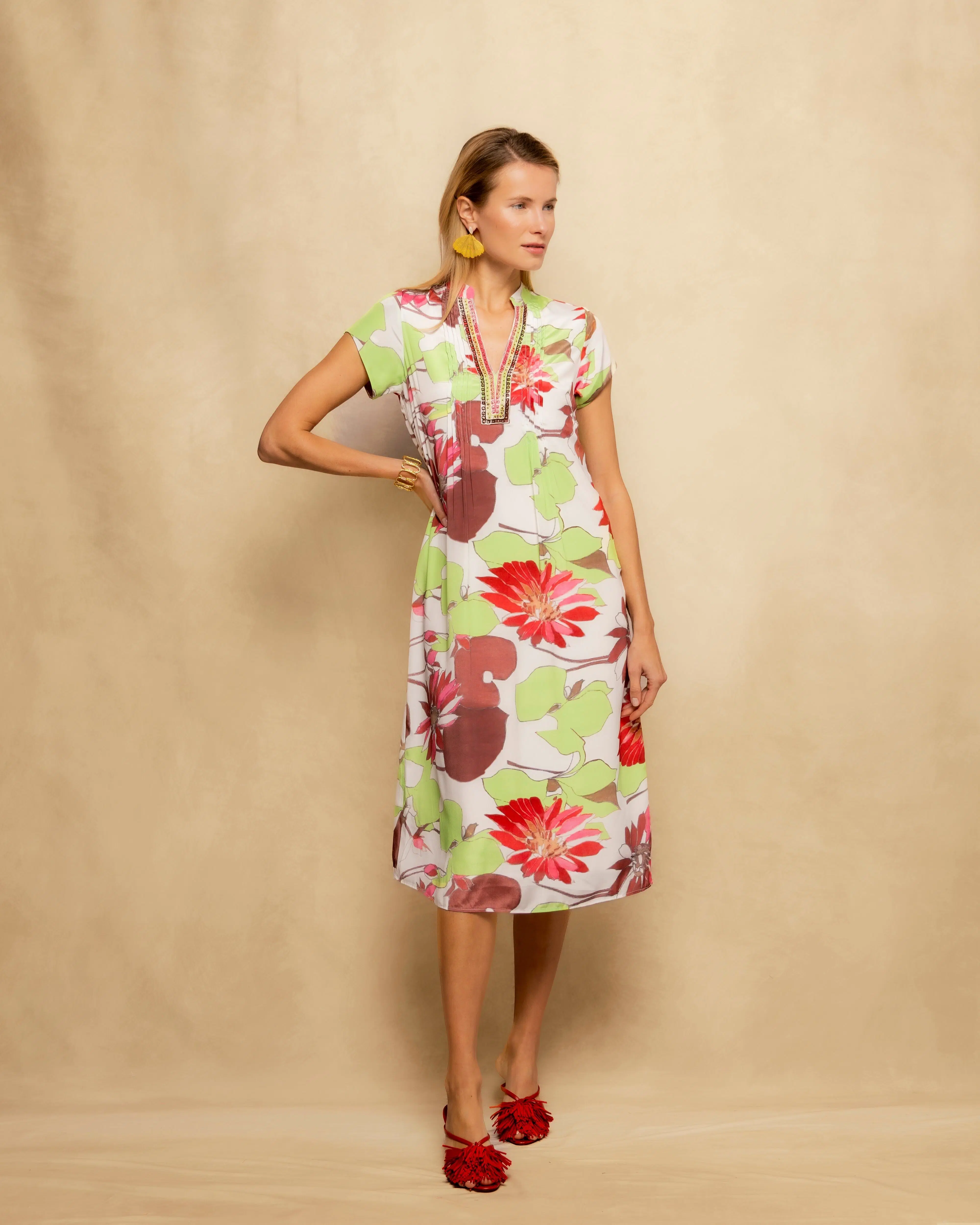 Vestido Verde Lima Delia